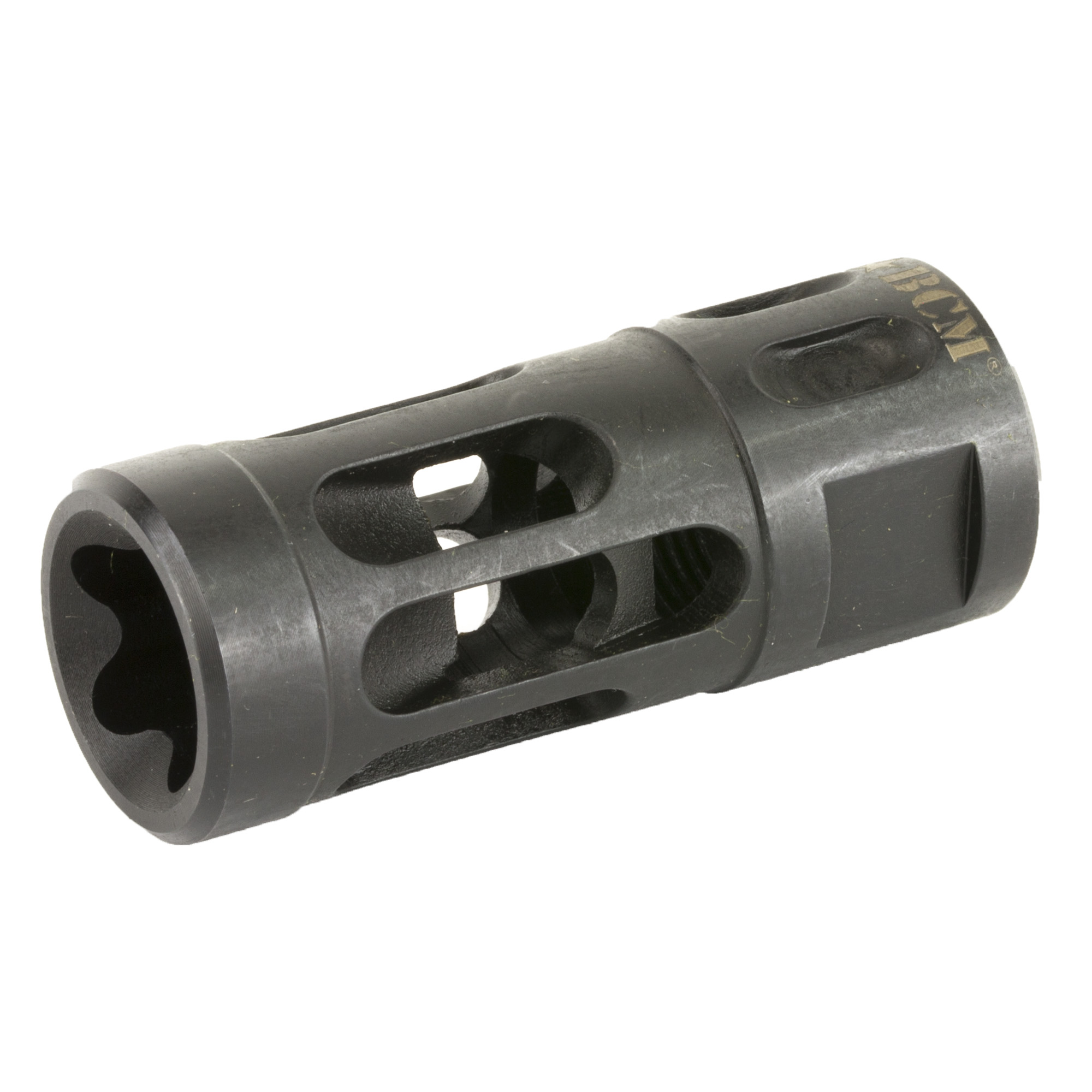 Dual action brake minimizes side pressure and designed to have much less noise associated with typical compensators. Makes it perfect for working in teams for CQB. It is a compensator that is built for the 21st Century Gunfighter! Dual action brake minimizes side pressure and designed to have much less noise associated with typical compensators. Makes it perfect for working in teams for CQB. It is a compensator that is built for the 21st Century Gunfighter!