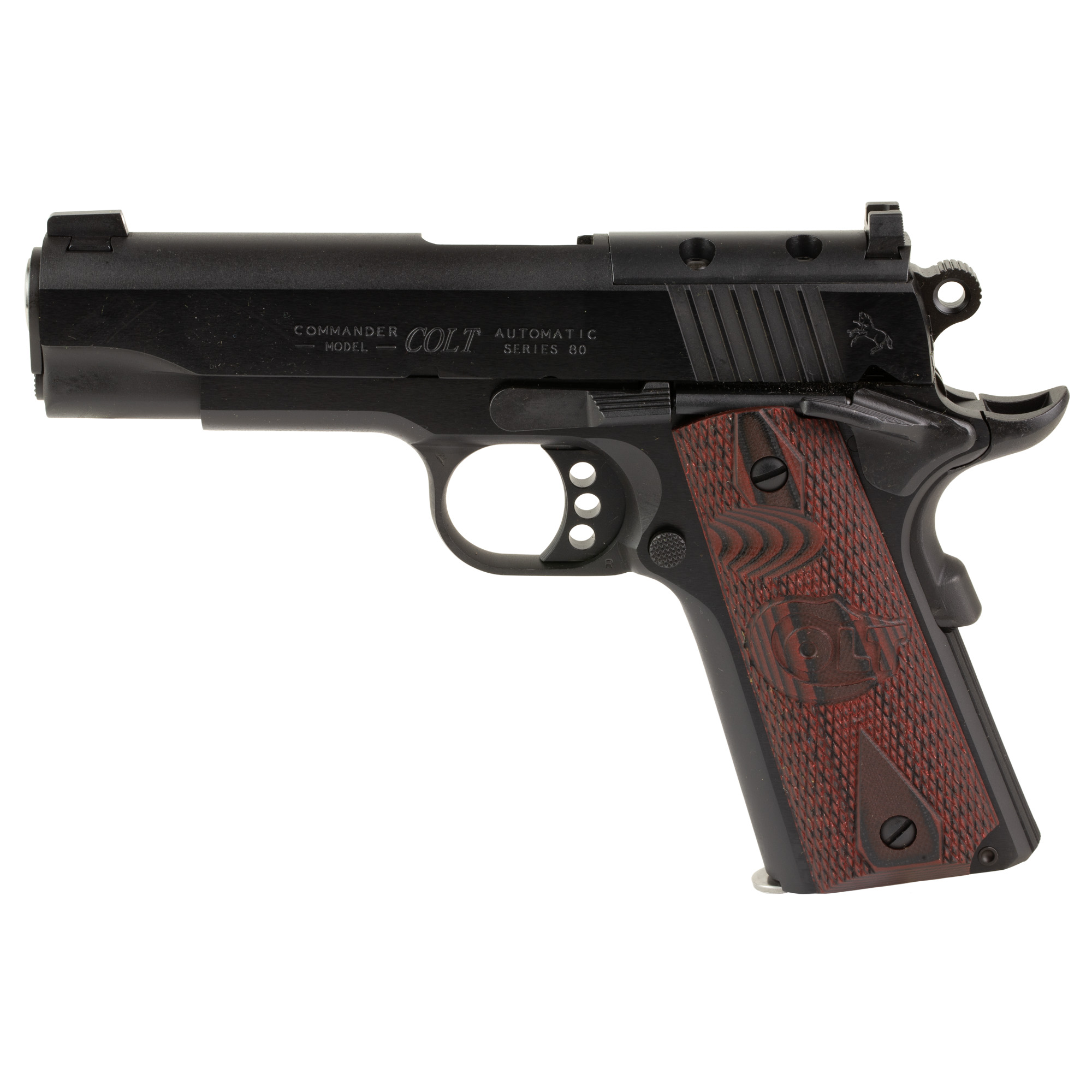 Colt Combat Commander 1911 Semi-Auto Pistol 9mm 4.25" Blued