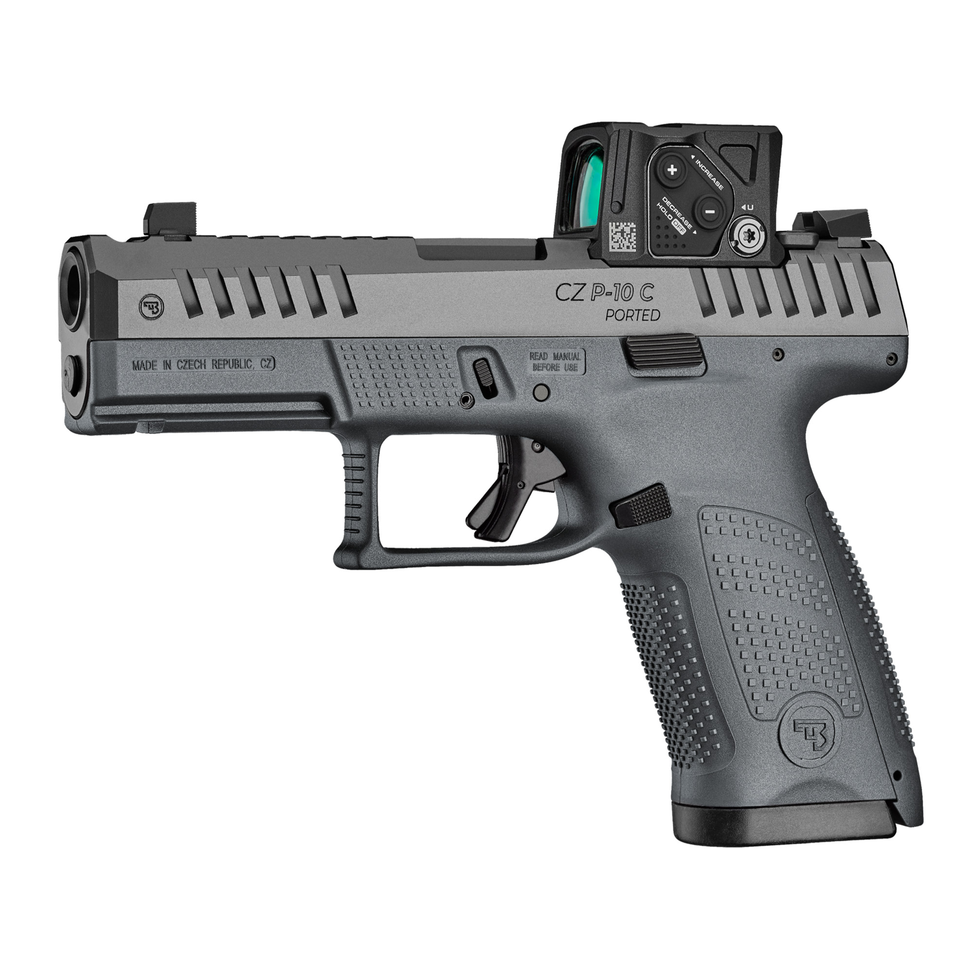 CZ P-10C Compact 9mm Luger 4in Ported Barrel Pistol