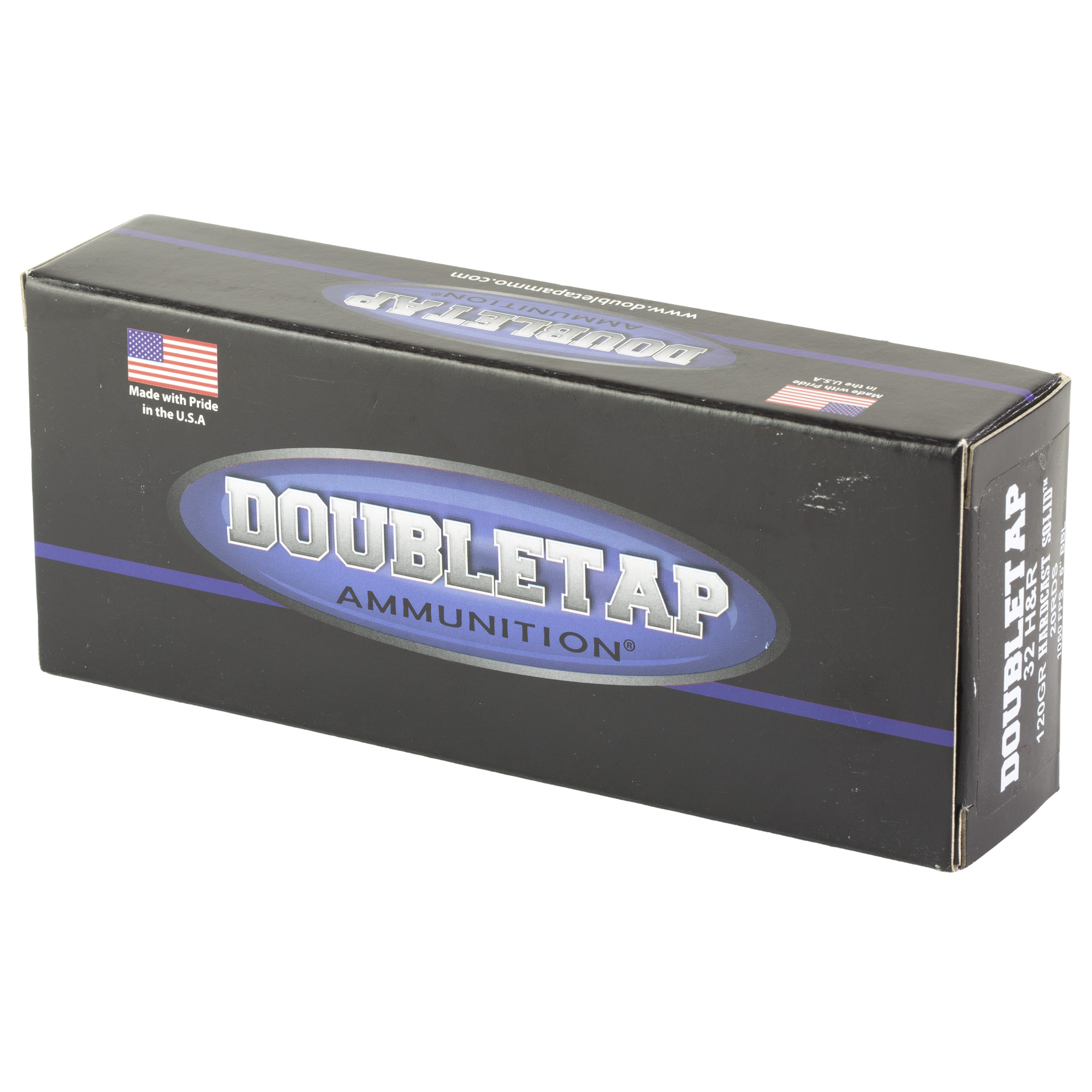 DoubleTap 32 HR Mag 120gr Hardcast – Powerful 32 H&R Magnum Hardcast Ammo, 1025 fps, 20 Rounds 4 DoubleTap 32 HR Mag 120gr Hardcast – Powerful 32 H&R Magnum Hardcast Ammo, 1025 fps, 20 Rounds - Image 4