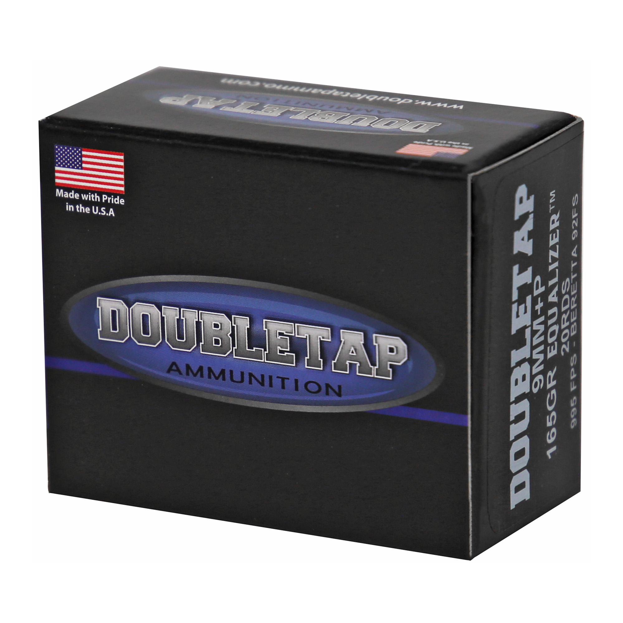 DoubleTap 9mm +P 165gr Equalizer – Superb 9mm Luger +P Defense Ammo, 995 fps, 20 Rounds 3 DoubleTap 9mm +P 165gr Equalizer – Superb 9mm Luger +P Defense Ammo, 995 fps, 20 Rounds - Image 3