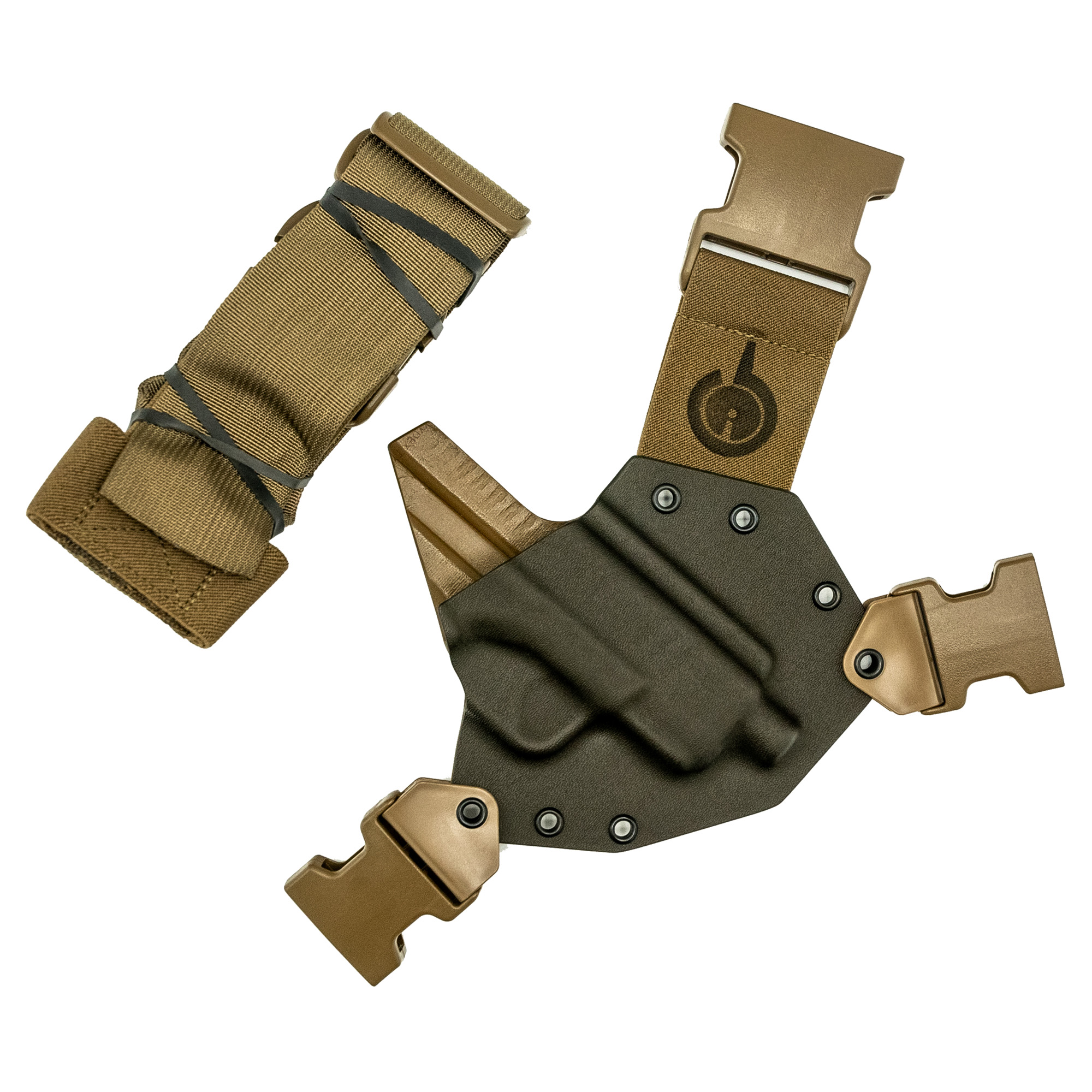 GunfightersINC Kenai Chest Holster Kydex Shell Nylon KNHELLCAT040221