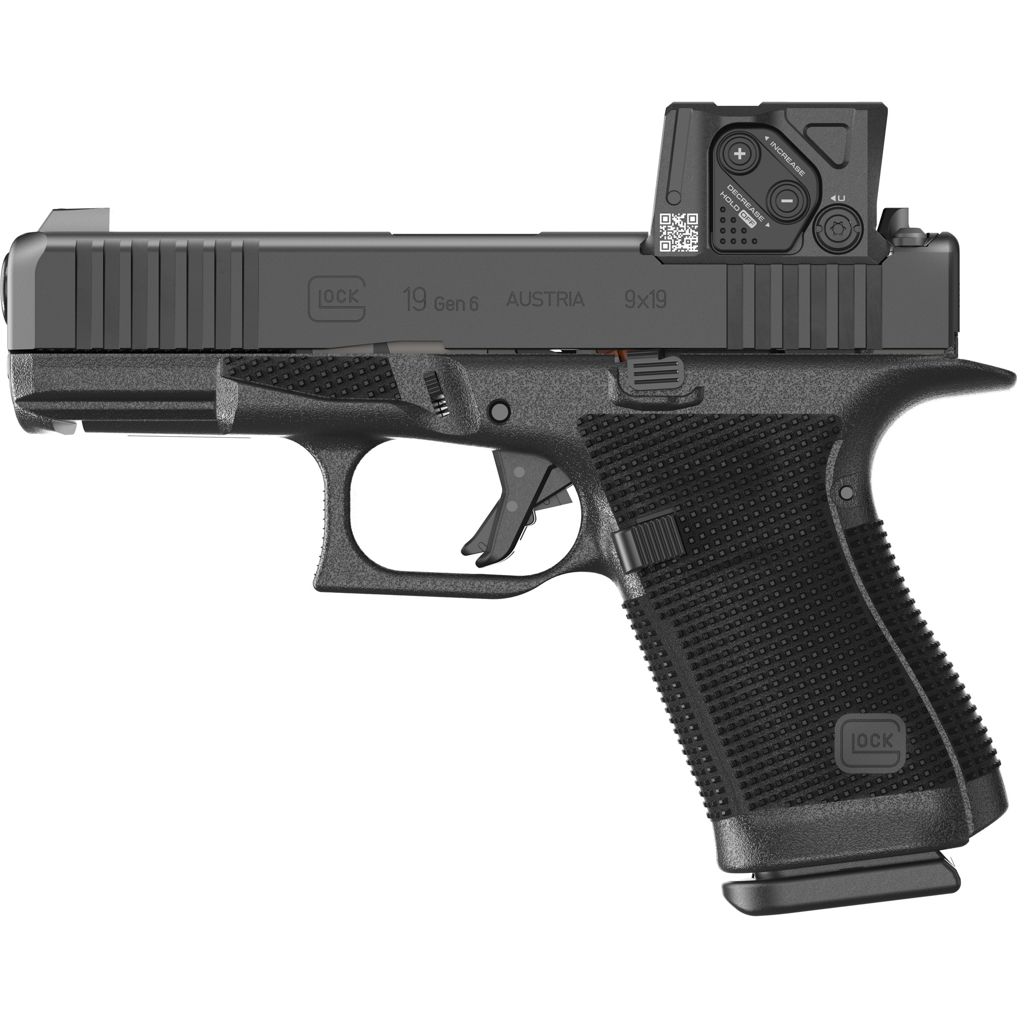 Glock 19 Gen6 COA 9mm Luger 10+1 4.02" Pistol