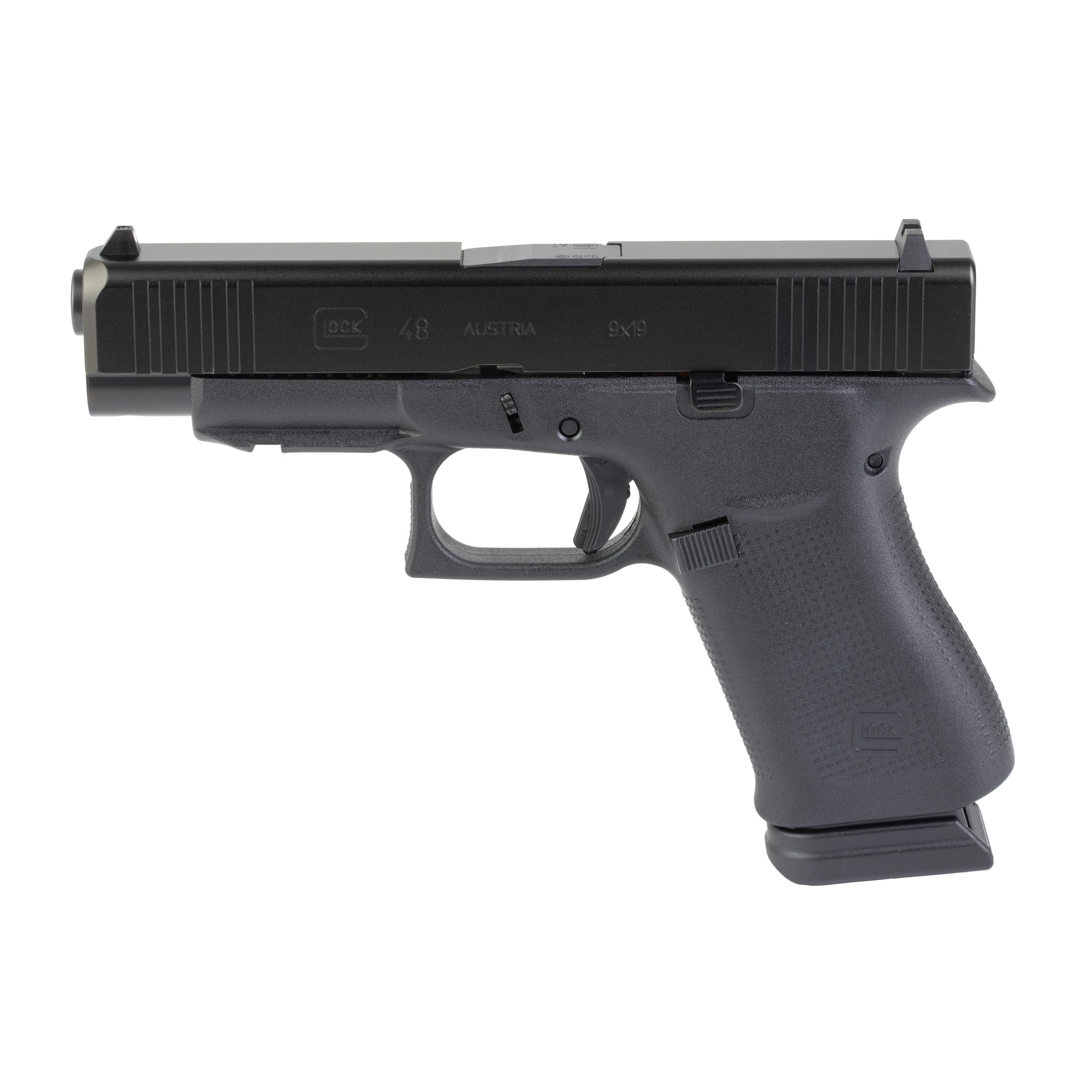 Glock 48 Sub-Compact Semi-Auto Pistol 9mm 4.17" Barrel 15-Round