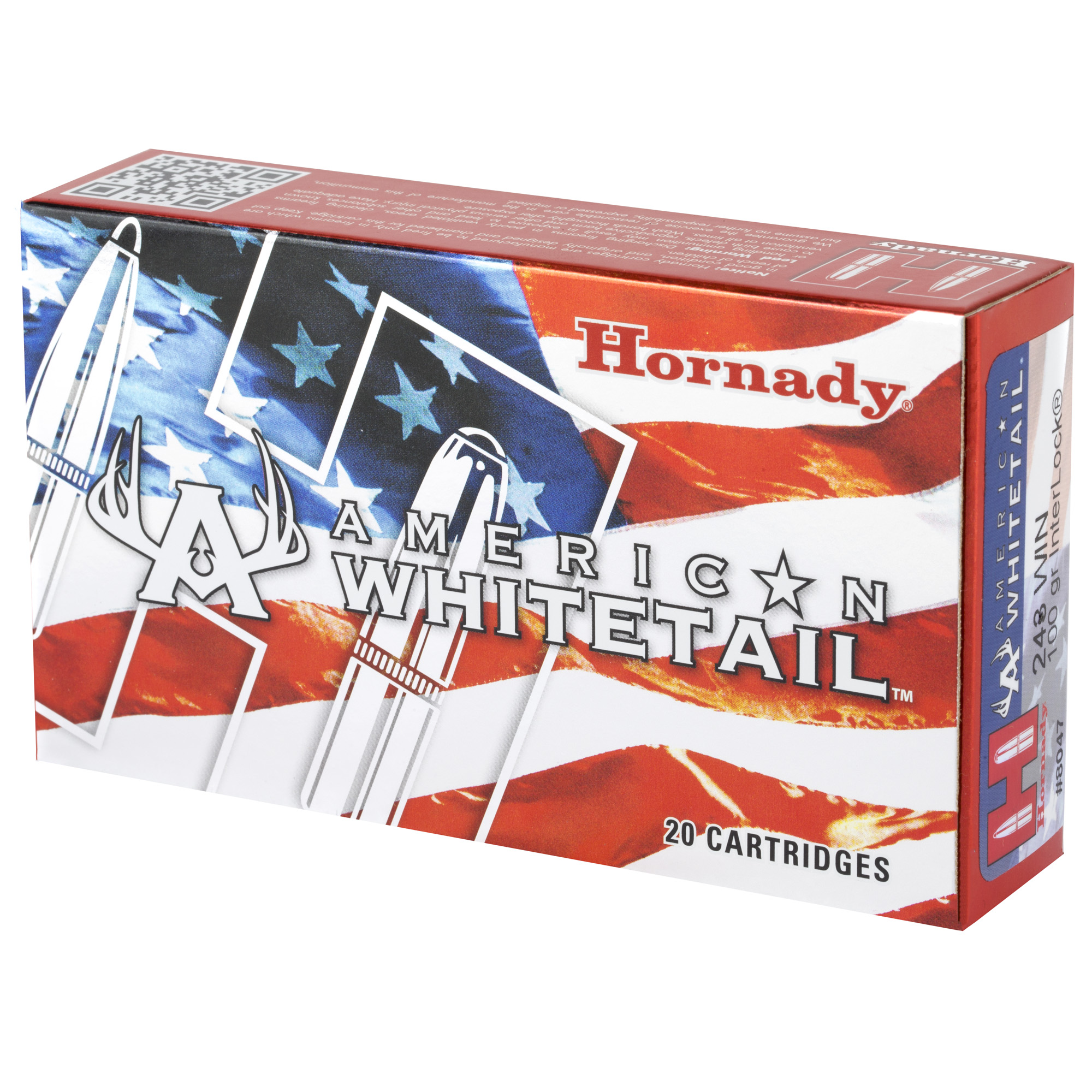 Hornady 243 Win 100gr InterLock BTSP – Proven .243 Winchester Deer Hunting Ammo, 2960 fps, 20 Rounds 3 Hornady 243 Win 100gr InterLock BTSP – Proven .243 Winchester Deer Hunting Ammo, 2960 fps, 20 Rounds - Image 3