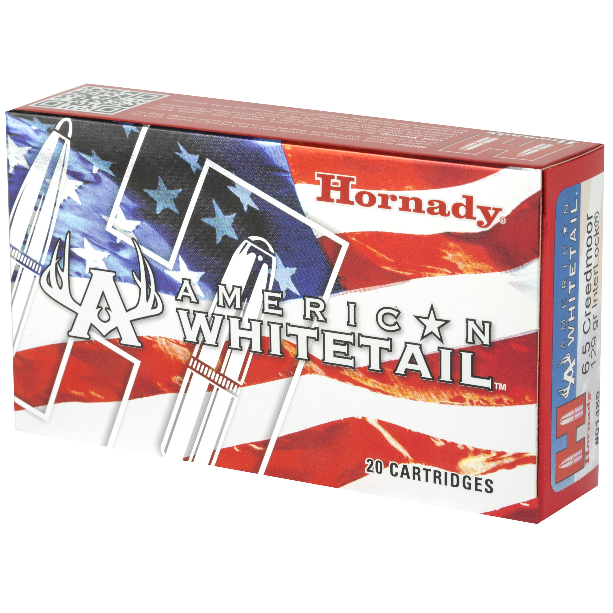 Hornady 6.5 Creedmoor 129gr InterLock – Proven 6.5 Creedmoor Deer Hunting Ammo, 2820 fps, 20 Rounds 3 Hornady 6.5 Creedmoor 129gr InterLock – Proven 6.5 Creedmoor Deer Hunting Ammo, 2820 fps, 20 Rounds - Image 3
