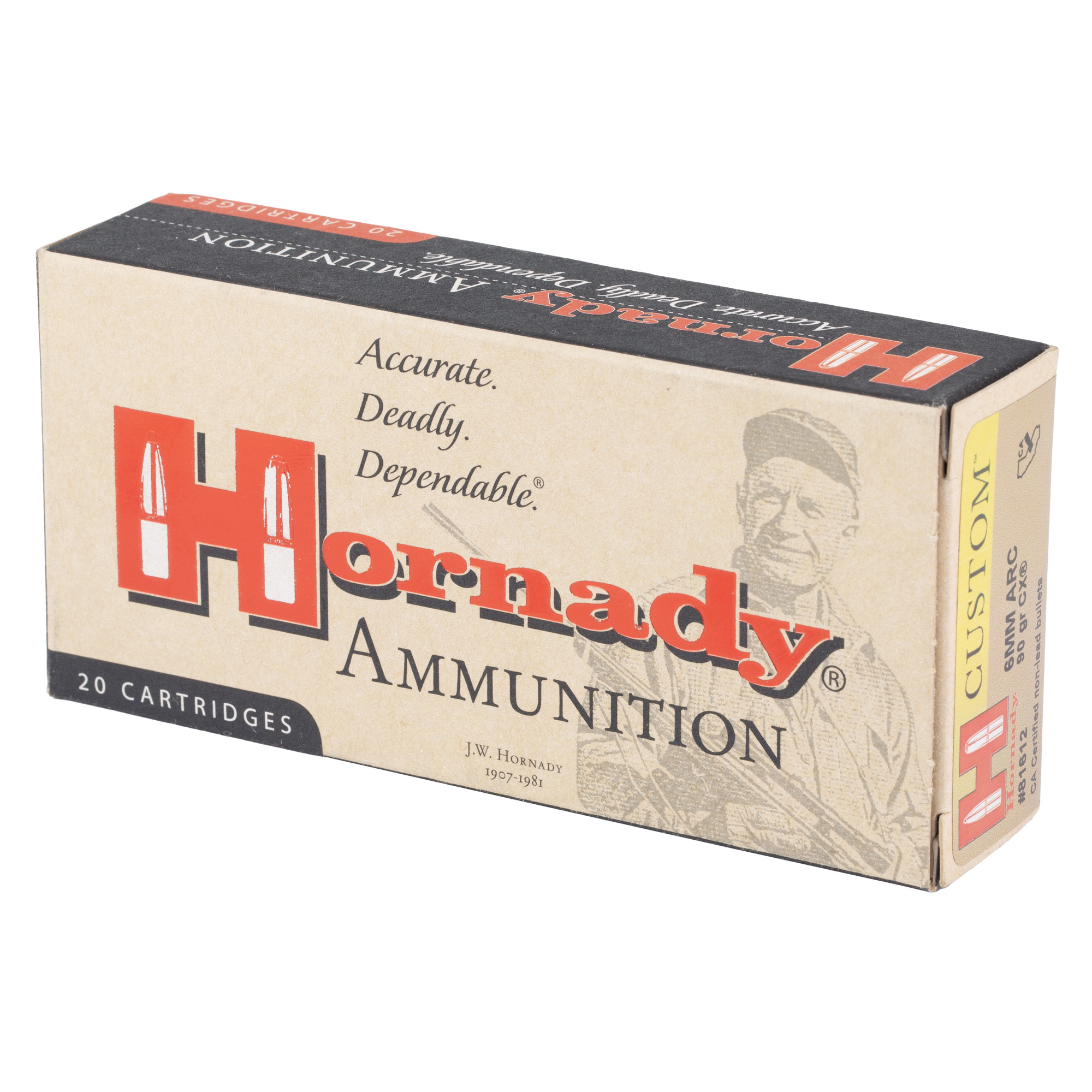 Hornady 6mm ARC 90gr CX – Proven 6mm ARC Hunting Ammo, 2950 fps, 20 Rounds 3 Hornady 6mm ARC 90gr CX – Proven 6mm ARC Hunting Ammo, 2950 fps, 20 Rounds - Image 3
