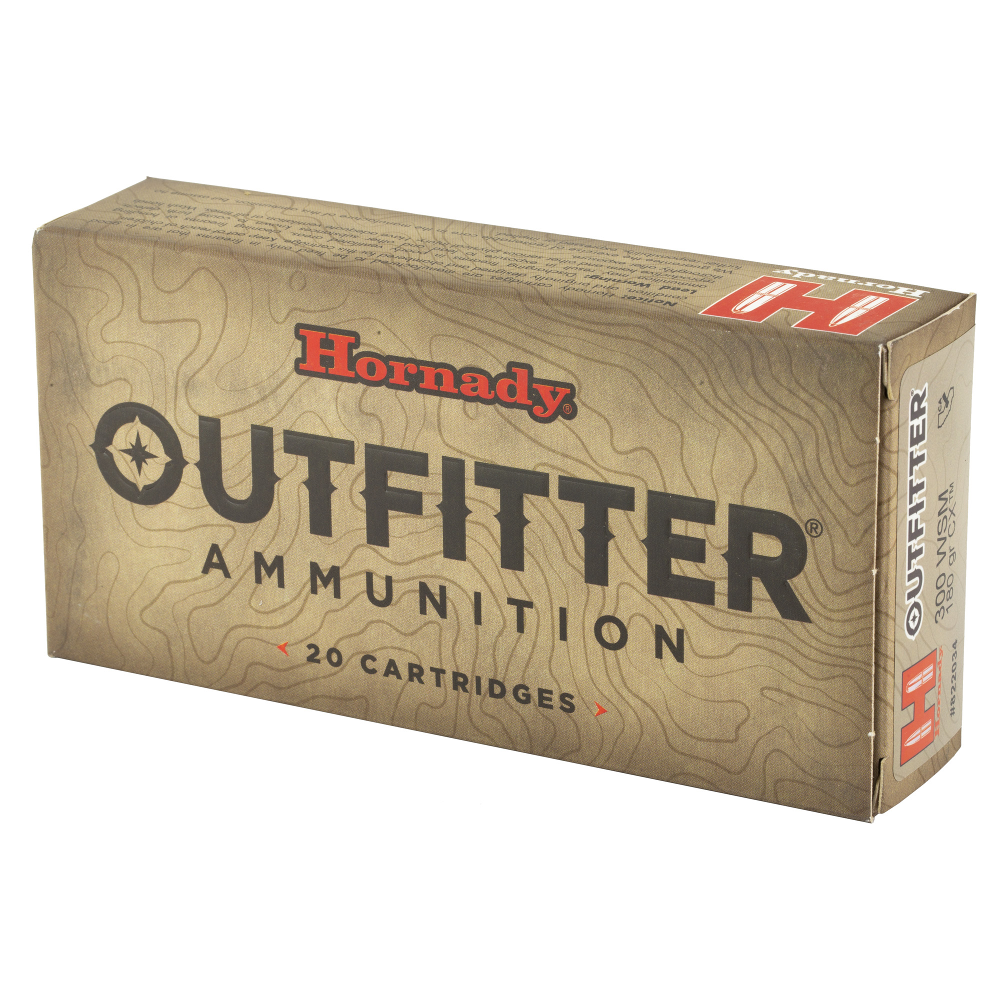 Hornady 300 WSM 180gr CX Outfitter – Proven .300 WSM Hunting Ammo, 2900 fps, 20 Rounds 3 Hornady 300 WSM 180gr CX Outfitter – Proven .300 WSM Hunting Ammo, 2900 fps, 20 Rounds - Image 3