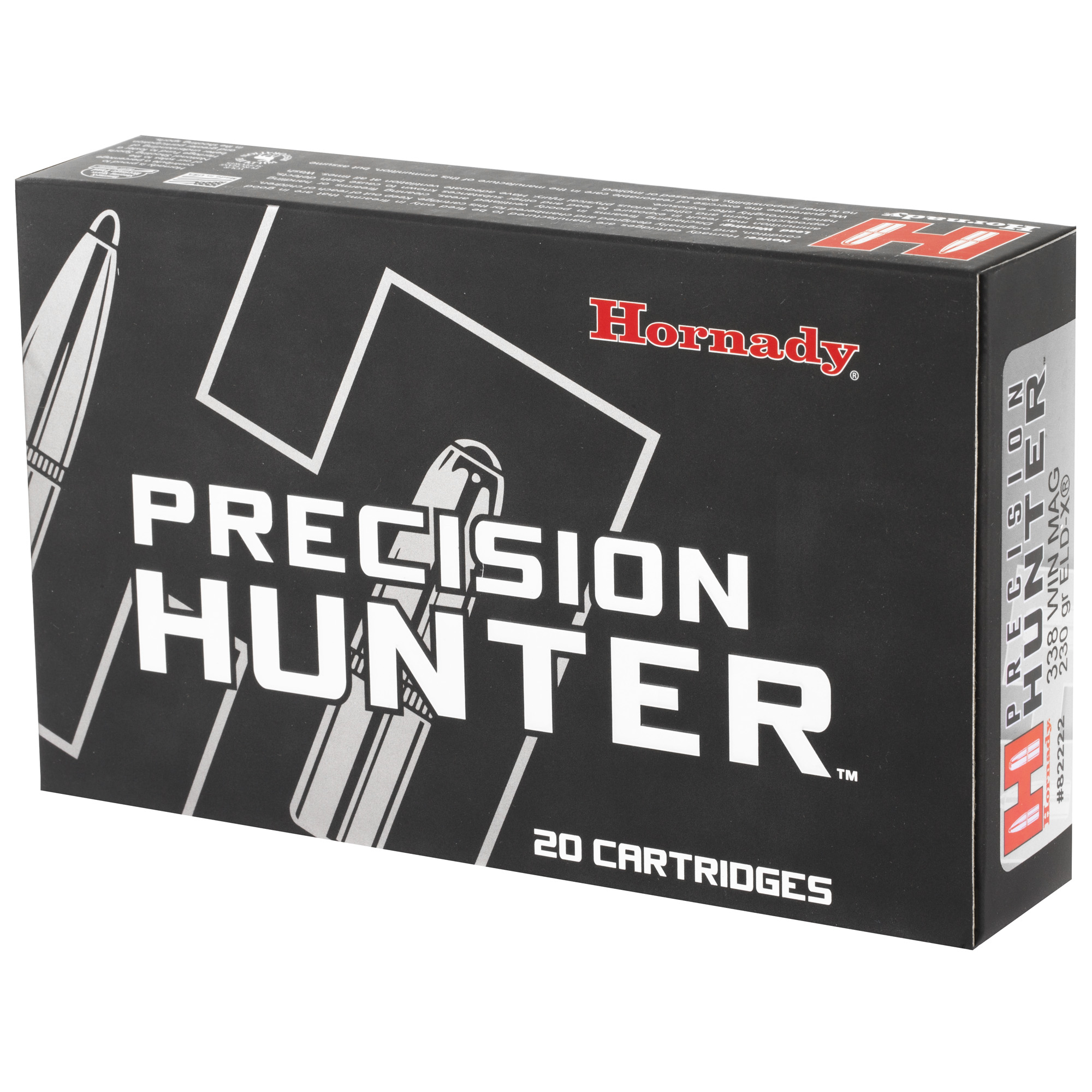 Hornady 338 Win Mag 230gr ELD-X – Proven .338 Winchester Magnum Long Range Hunting Ammo, 2810 fps, 20 Rounds 3 Hornady 338 Win Mag 230gr ELD-X – Proven .338 Winchester Magnum Long Range Hunting Ammo, 2810 fps, 20 Rounds - Image 3