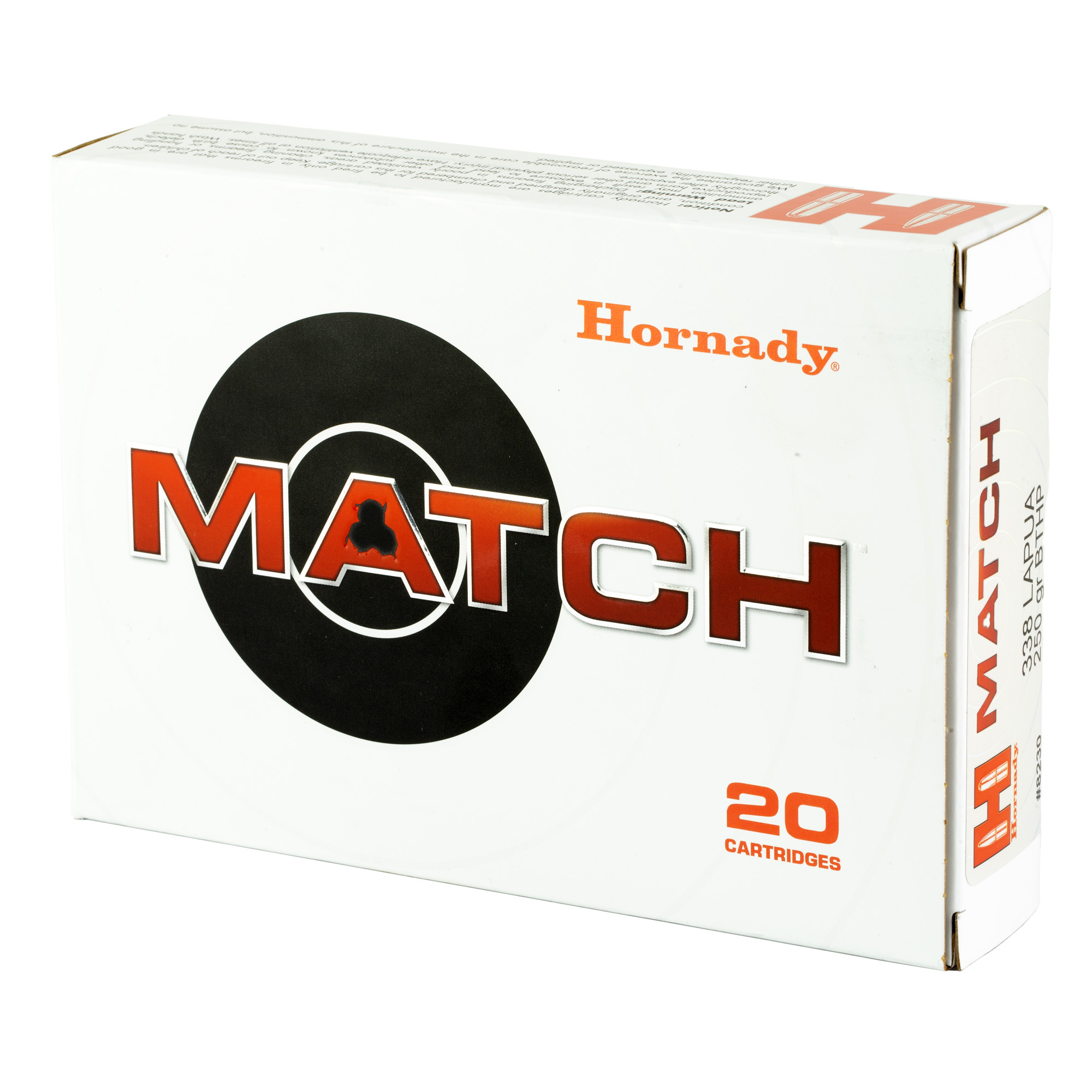 Hornady 338 Lapua 250gr BTHP Match – Proven .338 Lapua Magnum Match Ammo, 2860 fps, 20 Rounds 3 Hornady 338 Lapua 250gr BTHP Match – Proven .338 Lapua Magnum Match Ammo, 2860 fps, 20 Rounds - Image 3