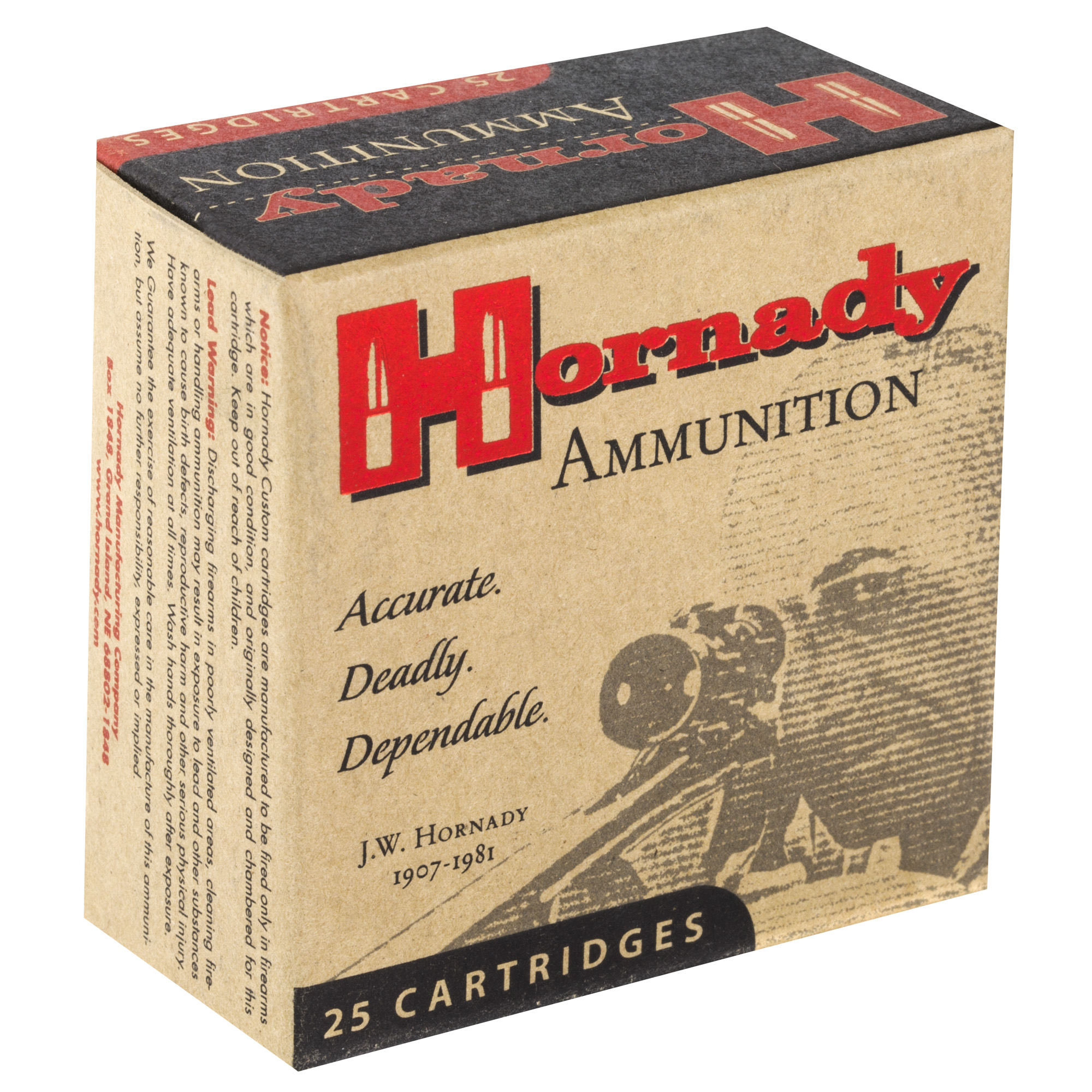 Hornady 32 ACP 60gr XTP – Proven .32 ACP Defense Ammo, 1000 fps, 25 Rounds 2 Hornady 32 ACP 60gr XTP – Proven .32 ACP Defense Ammo, 1000 fps, 25 Rounds - Image 2