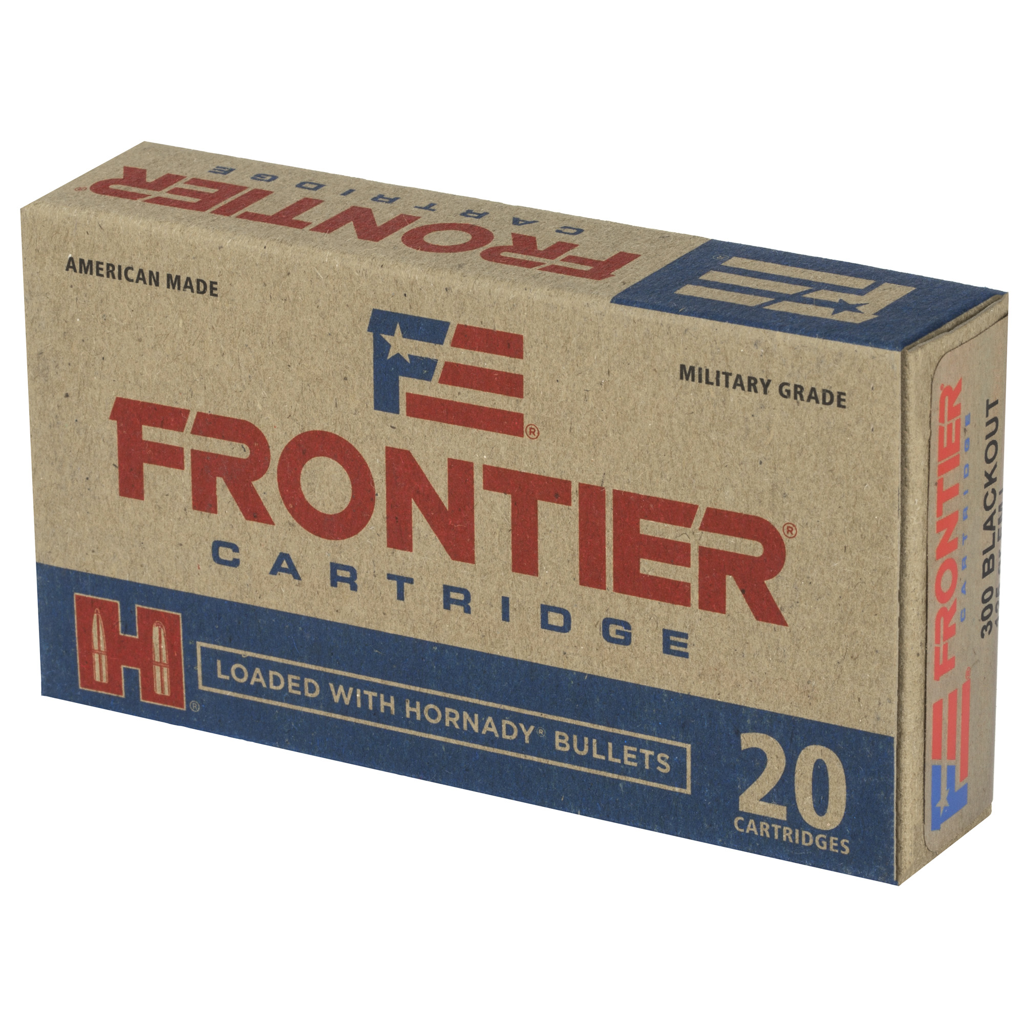 Frontier 300 BLK 125gr FMJ – Proven 300 Blackout Range Ammo, 2175 fps, 20 Rounds 3 Frontier 300 BLK 125gr FMJ – Proven 300 Blackout Range Ammo, 2175 fps, 20 Rounds - Image 3
