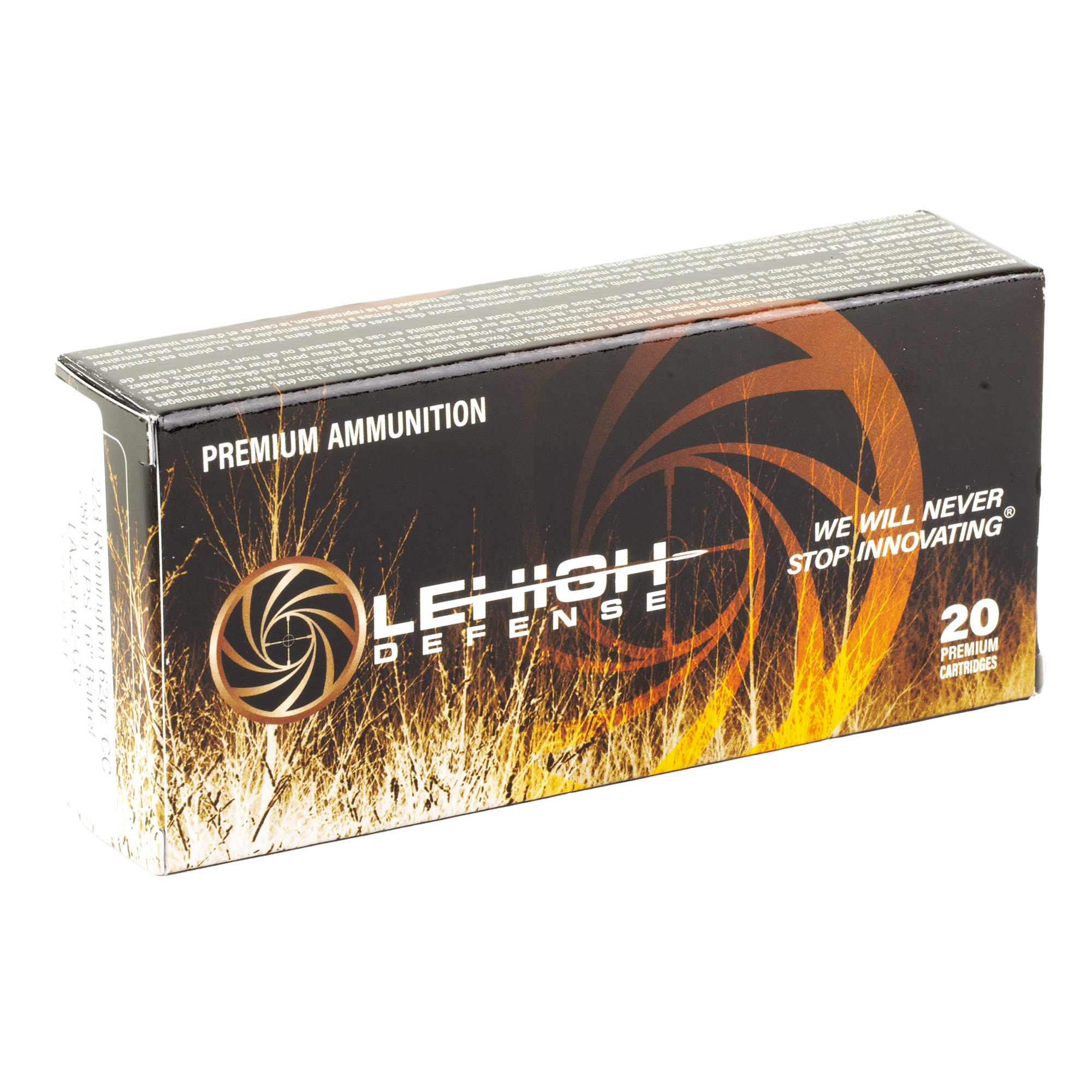 Lehigh Defense 223 Rem 62gr Controlled Chaos – Proven .223 Remington Defense & Hunting Ammo, 2800 fps, 20 Rounds 2 Lehigh Defense 223 Rem 62gr Controlled Chaos – Proven .223 Remington Defense & Hunting Ammo, 2800 fps, 20 Rounds - Image 2