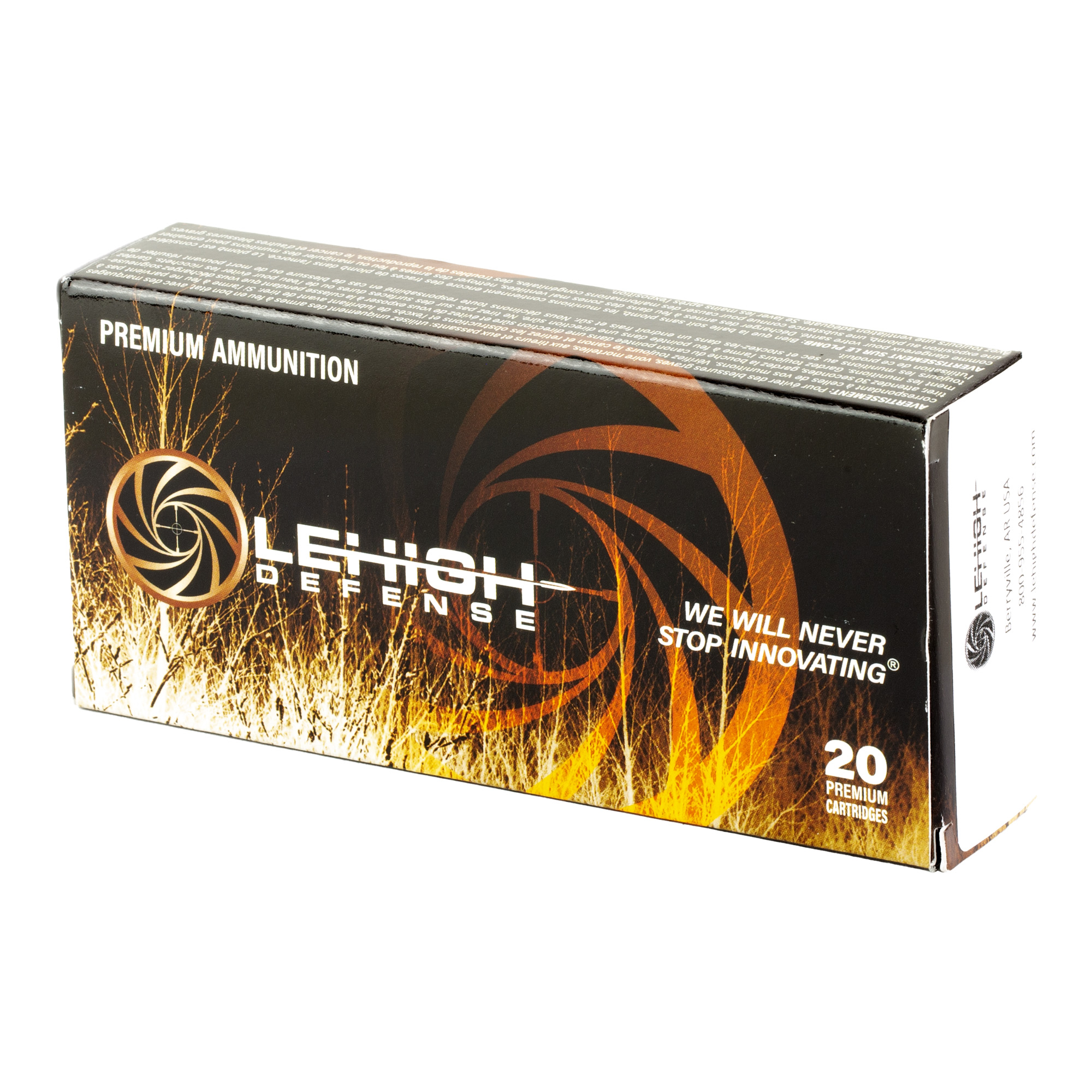 Lehigh Defense 223 Rem 62gr Controlled Chaos – Proven .223 Remington Defense & Hunting Ammo, 2800 fps, 20 Rounds 3 Lehigh Defense 223 Rem 62gr Controlled Chaos – Proven .223 Remington Defense & Hunting Ammo, 2800 fps, 20 Rounds - Image 3