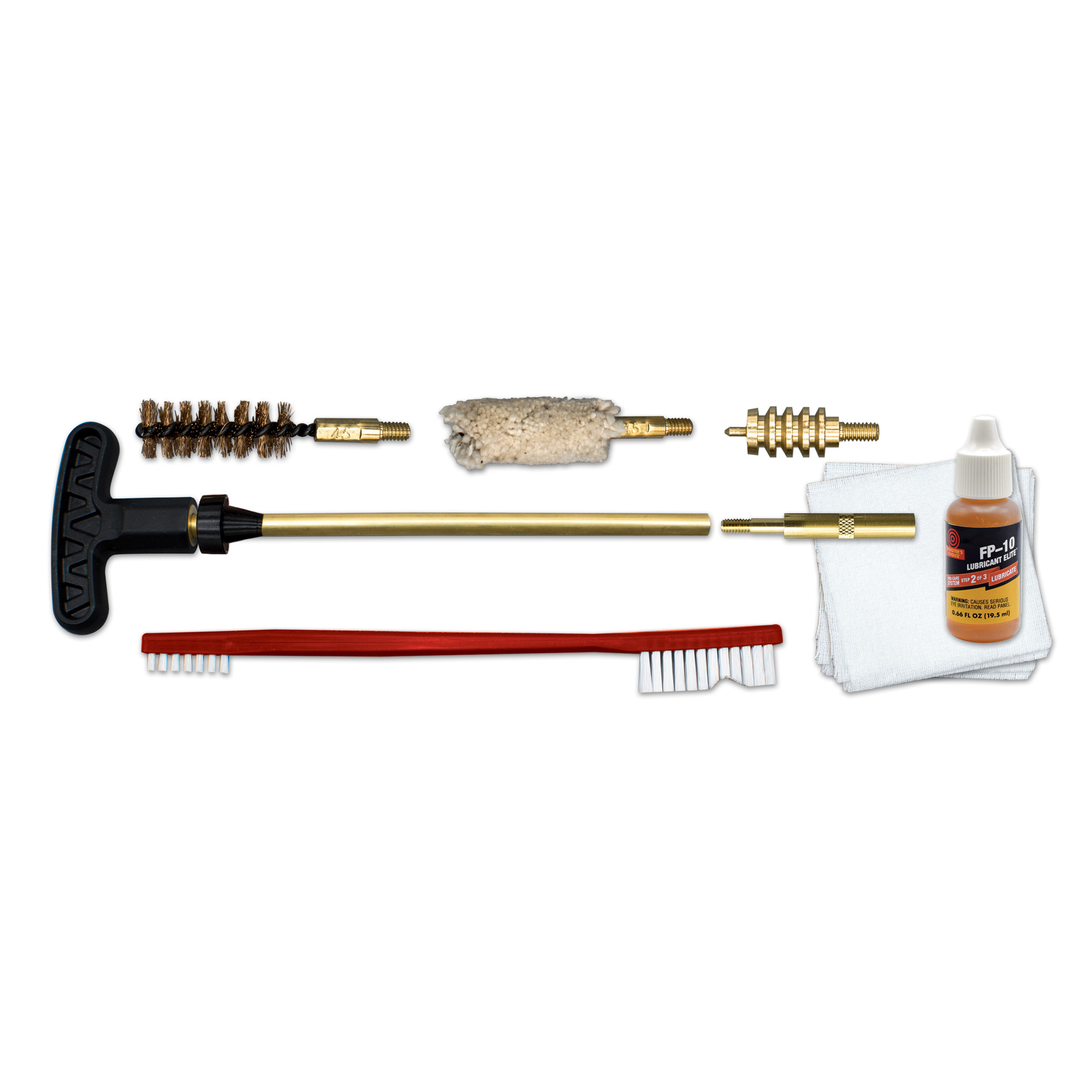 Otis FGSRS45 .45 Cal Cleaning Kit For Pistol Black Compact Soft Pack Case-img-2