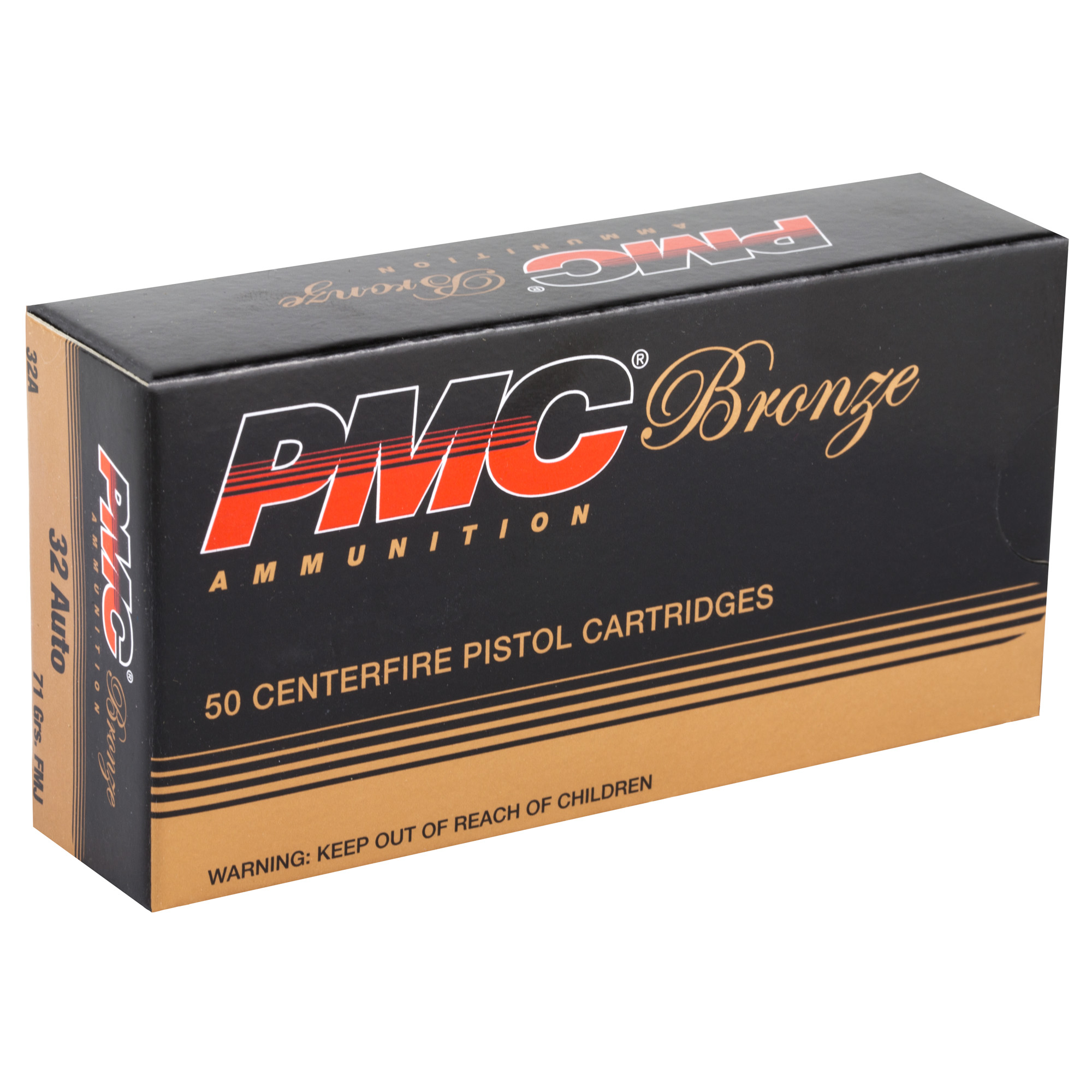 PMC Bronze 32 ACP 71gr – Consistent Range Ammo, 50 Rounds 4 PMC Bronze 32 ACP 71gr – Consistent Range Ammo, 50 Rounds - Image 4