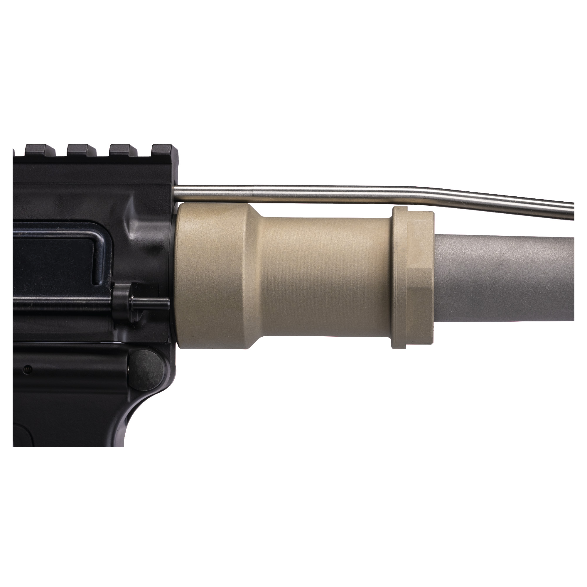 Q honey badger handguard kit m lok 6 fits ar15 m4 300 blk out new