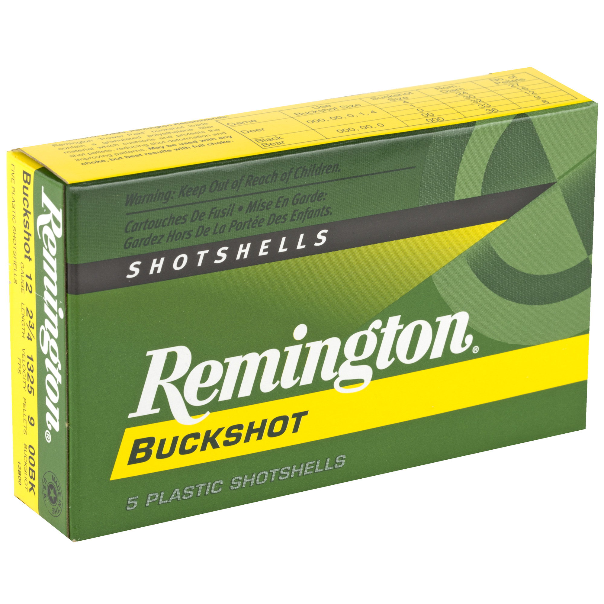 Remington Express Buckshot 12ga 00 Buck – Reliable Buckshot, 5 Shells 4 Remington Express Buckshot 12ga 00 Buck – Reliable Buckshot, 5 Shells - Image 4