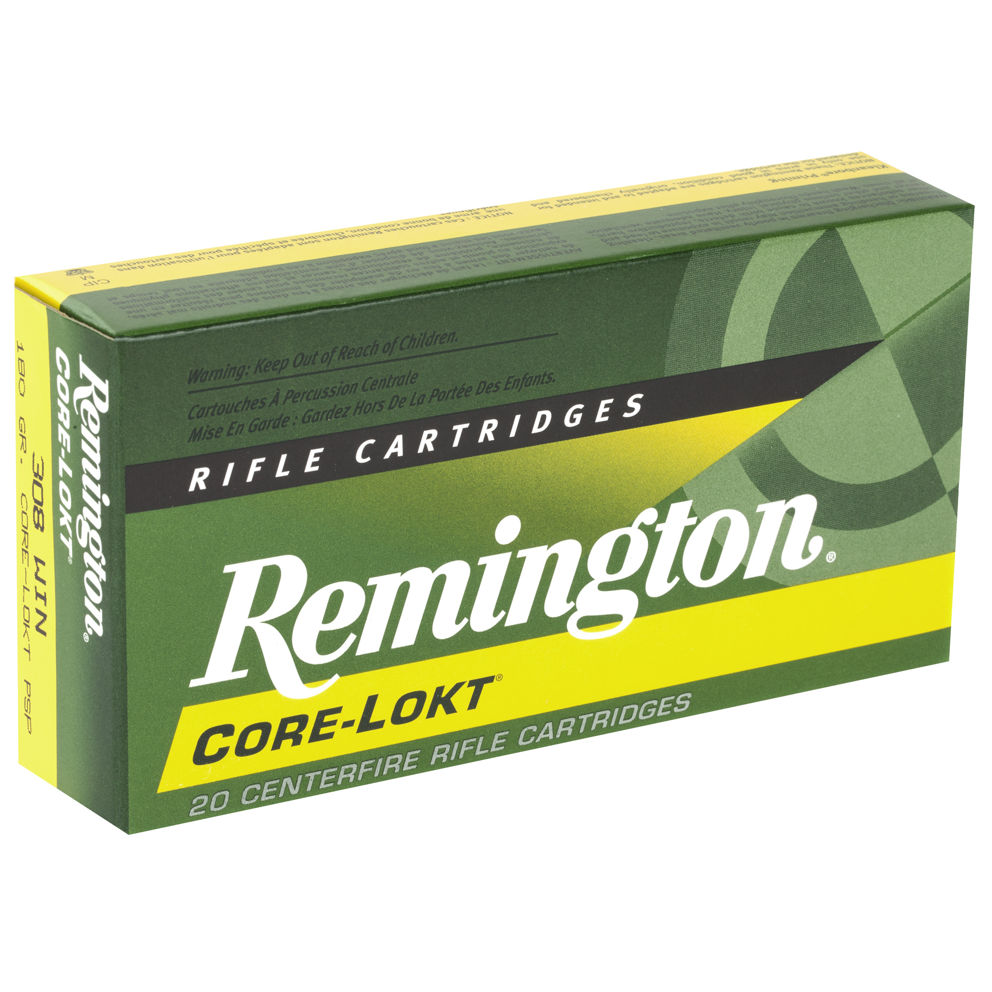 Remington Core-Lokt 308 Win 180gr – Reliable Big Game Hunting Ammo, 20 Rounds 4 Remington Core-Lokt 308 Win 180gr – Reliable Big Game Hunting Ammo, 20 Rounds - Image 4