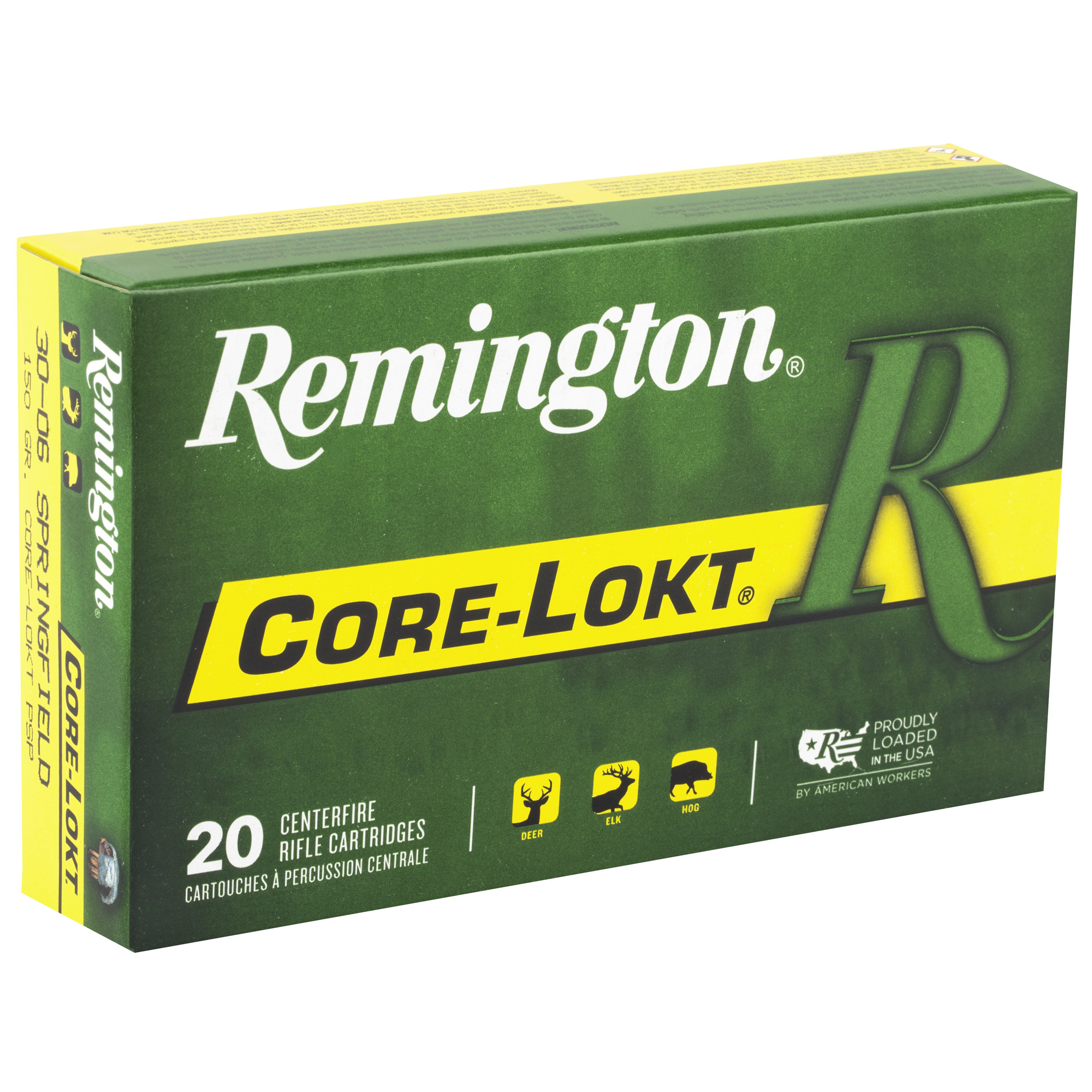 Remington Core-Lokt 30-06 150gr – Reliable Big Game Hunting Ammo, 20 Rounds 4 Remington Core-Lokt 30-06 150gr – Reliable Big Game Hunting Ammo, 20 Rounds - Image 4