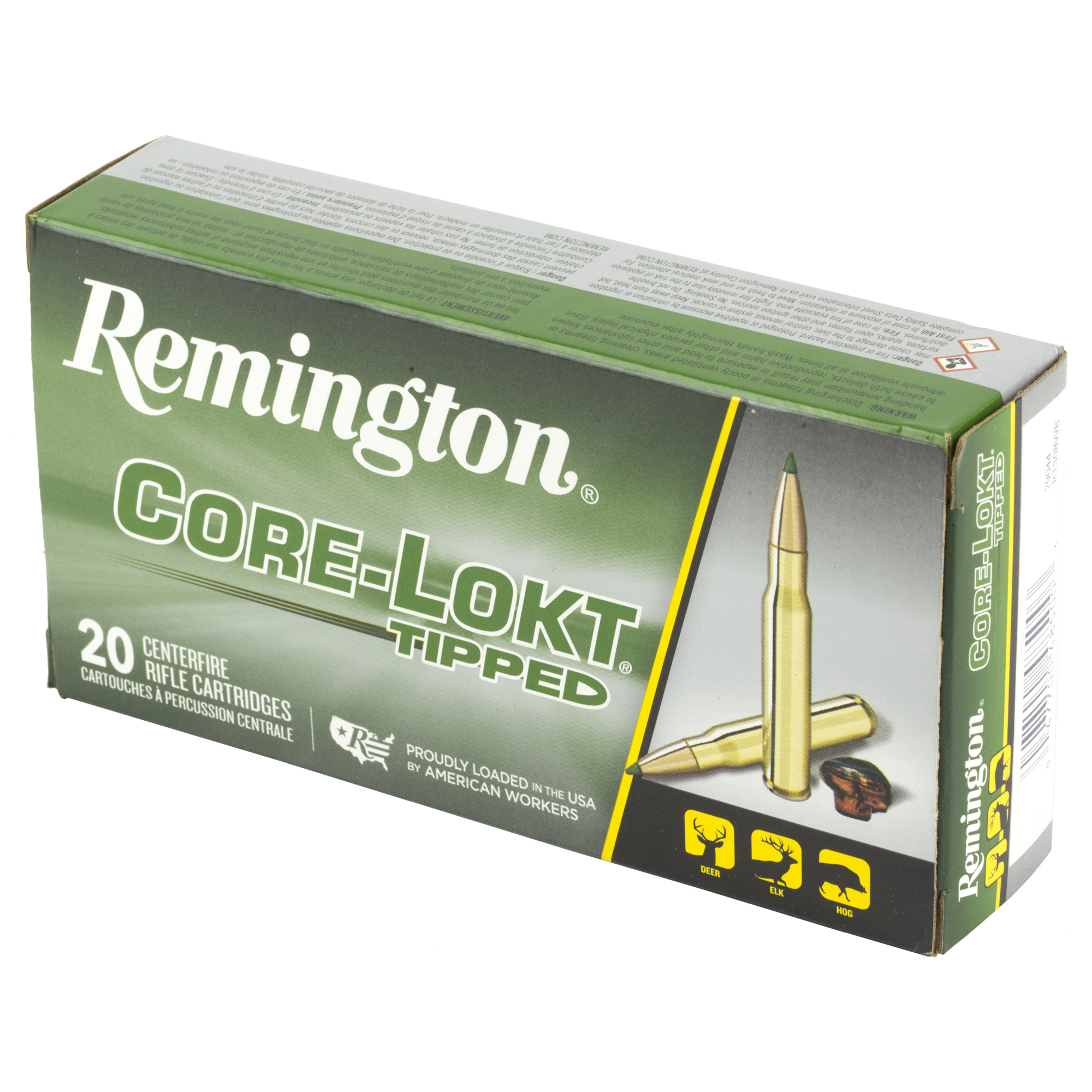 Remington Core-Lokt 308 Win 165gr – Reliable Big Game Hunting Ammo, 20 Rounds 4 Remington Core-Lokt 308 Win 165gr – Reliable Big Game Hunting Ammo, 20 Rounds - Image 4