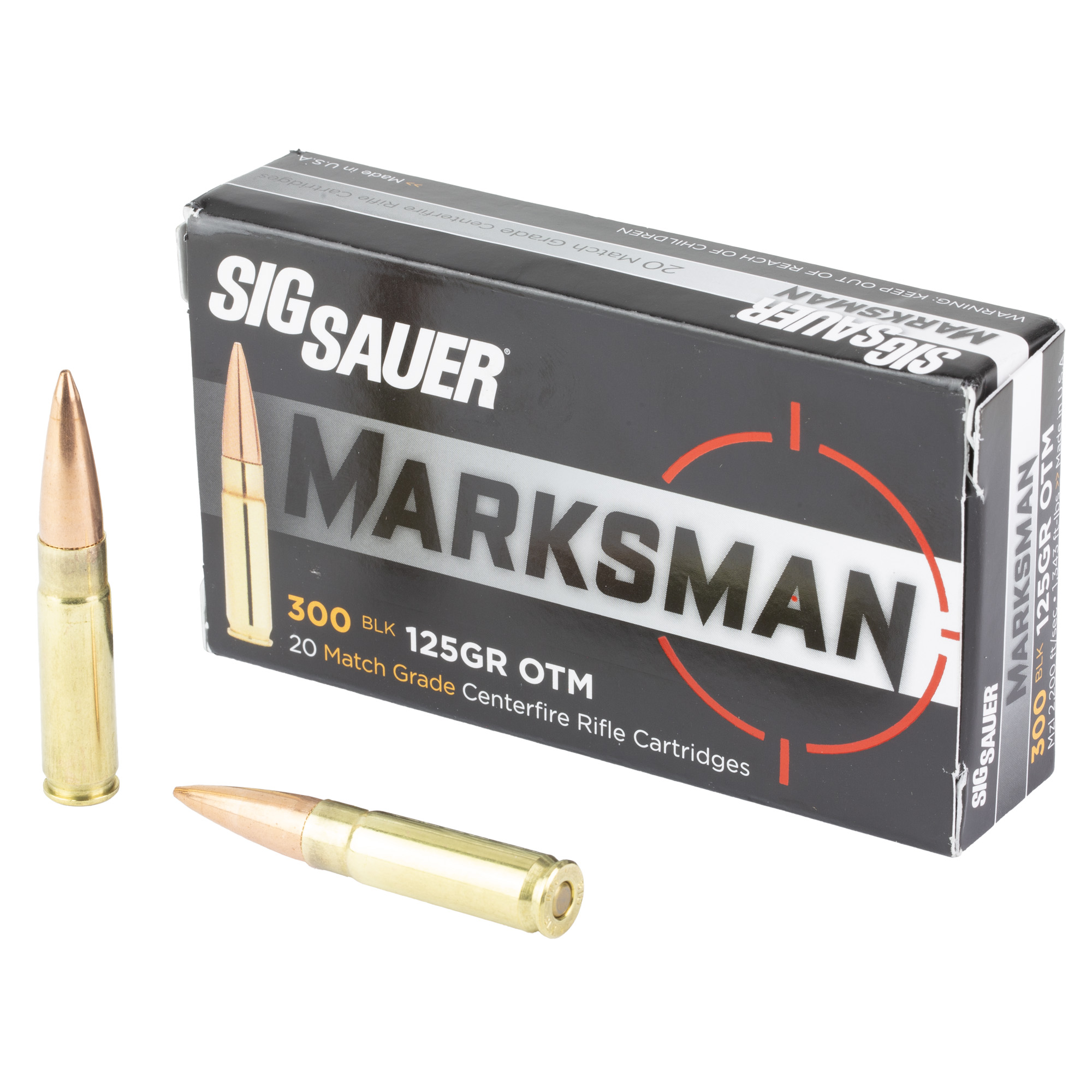 ELITE MATCH GRADE 300 AAC BLACKOUT MATCHKING OTM RIFLE AMMO ELITE MATCH GRADE 300 BLACKOUT 125GR MATCHKING OTM 20/BOX ELITE MATCH GRADE 300 AAC BLACKOUT MATCHKING OTM RIFLE AMMO ELITE MATCH GRADE 300 BLACKOUT 125GR MATCHKING OTM 20/BOX