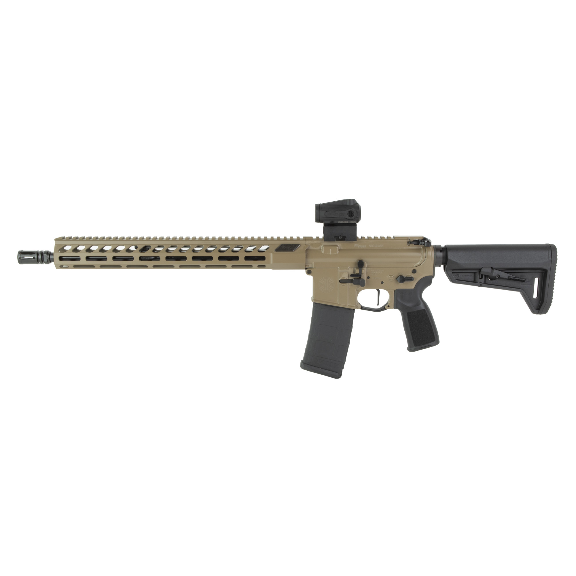 Sig Sauer M400 Forge 5.56 NATO 16" Semi-Automatic Rifle with Flat Dark Earth Cerakote