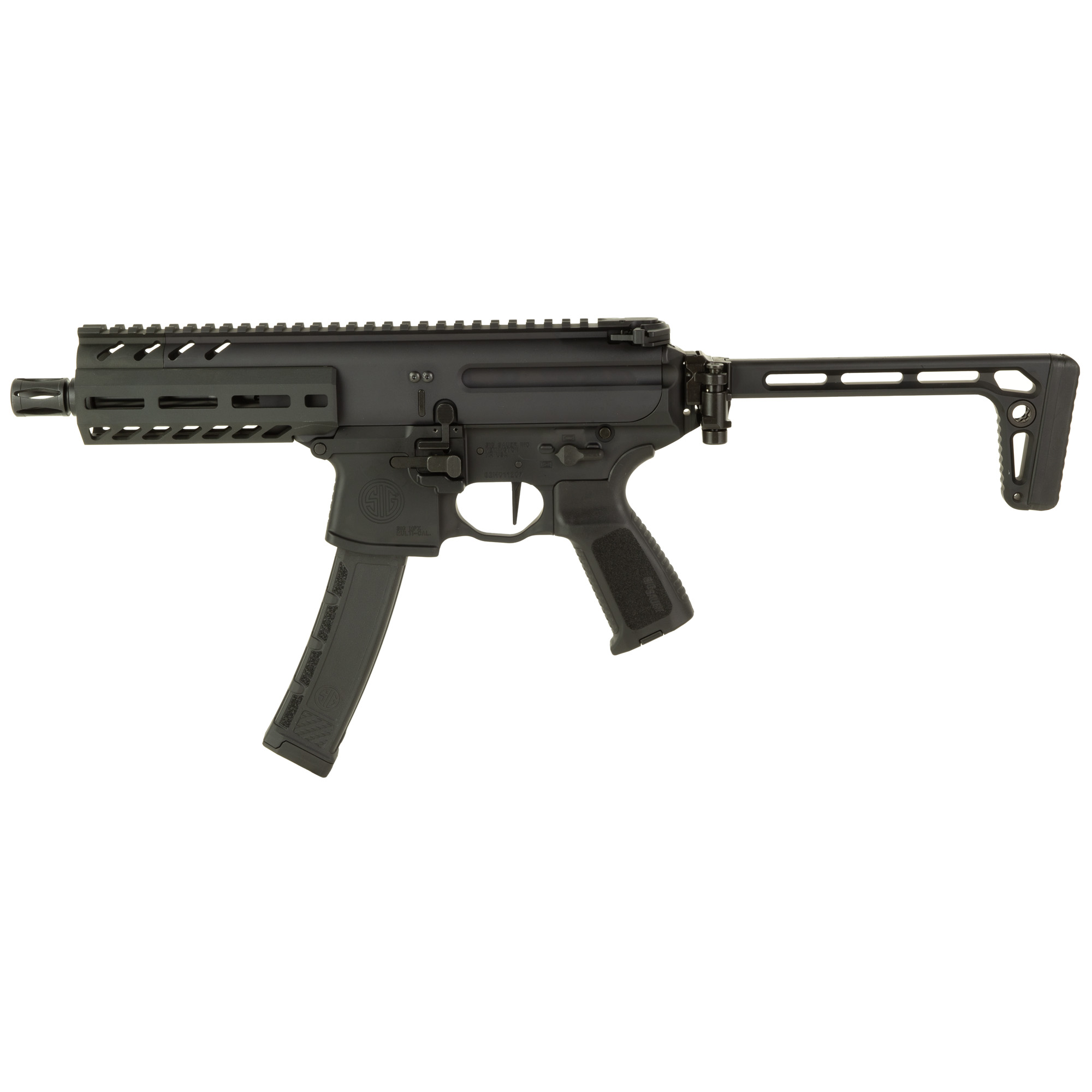 Sig Sauer MPX Semi-automatic Short Barreled Rifle 9MM 6" Barrel Matte