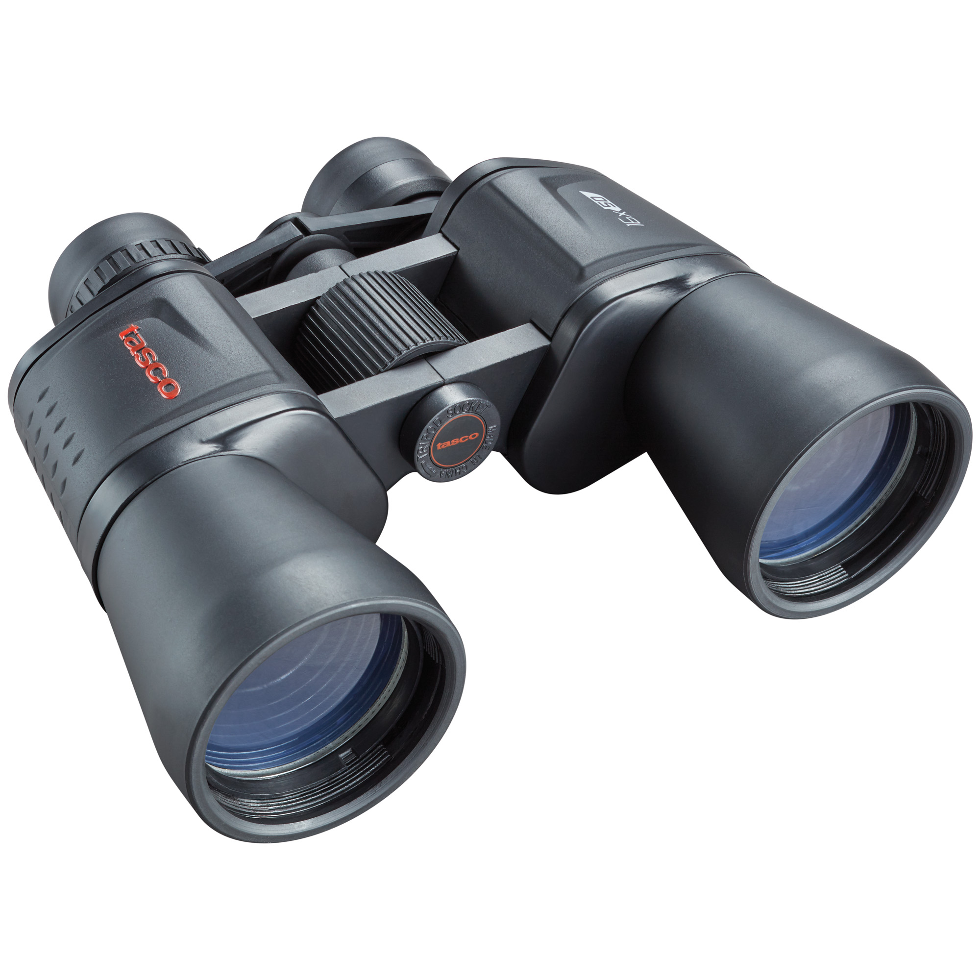 Tasco Essentials 16x50 Binoculars – Powerful Full Size Porro Prism, Black