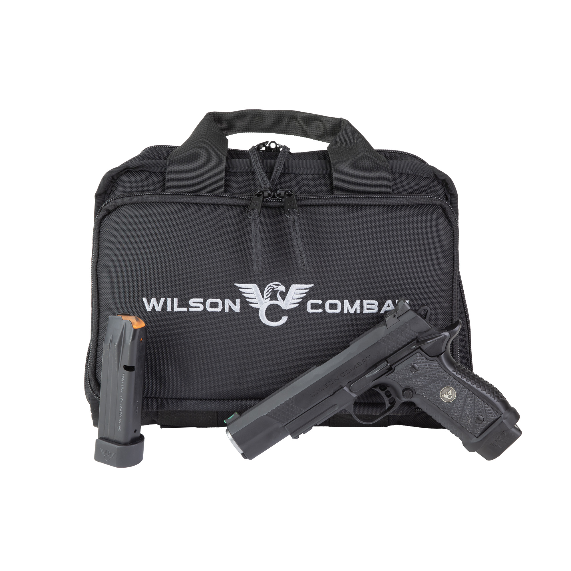 Wilson Combat 2EDCXLPR9 EDC X9 2.0 Compact Frame 9mm Luger 15+1 5" Steel Barrel, Black Armor-Tuff Serrated Stainless Steel Slide, Aluminum Frame w/Picatinny Rail, Black G10 Starburst Grip