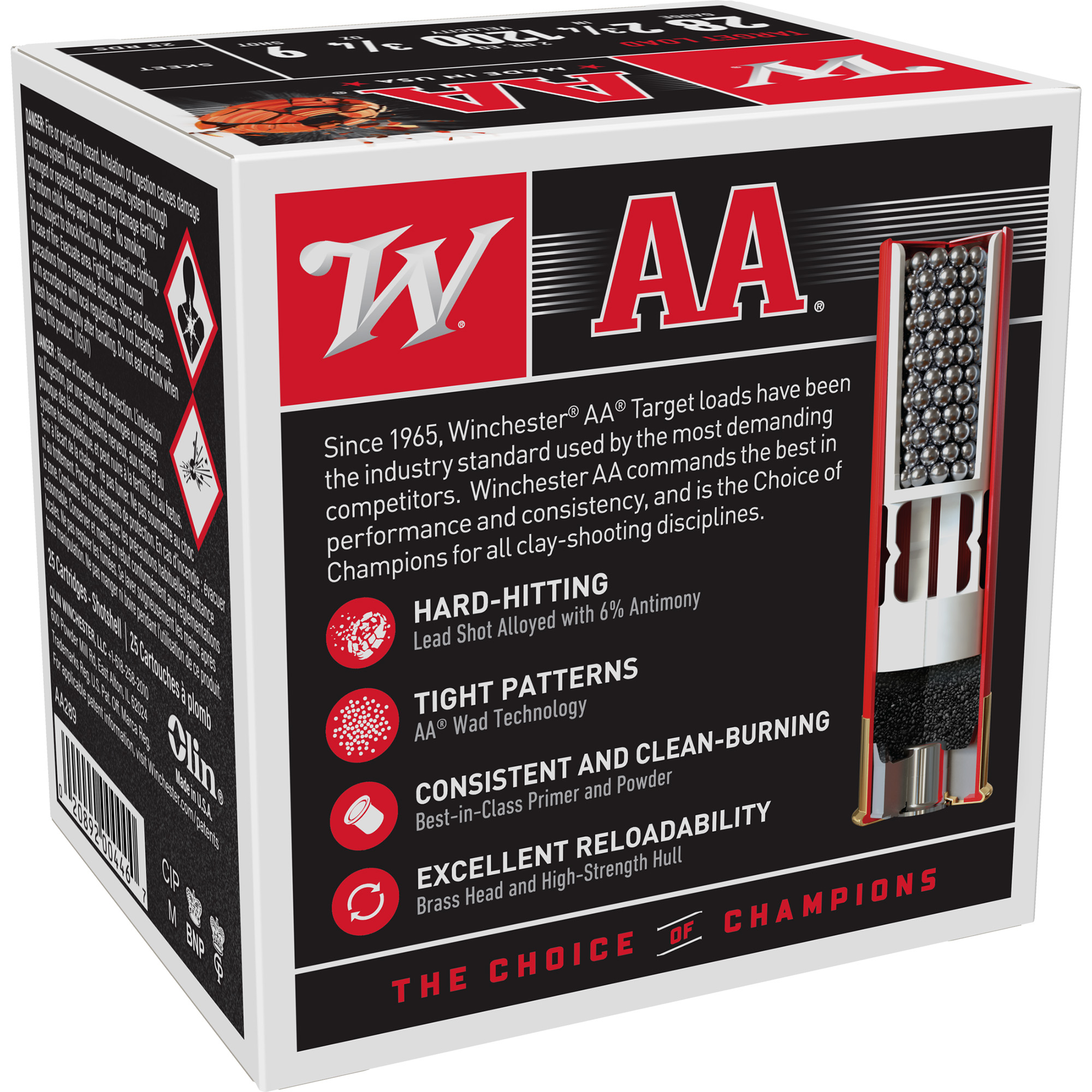 Winchester AA 28ga 9 Shot – Consistent Target Load, 25 Shells 4 Winchester AA 28ga 9 Shot – Consistent Target Load, 25 Shells - Image 4