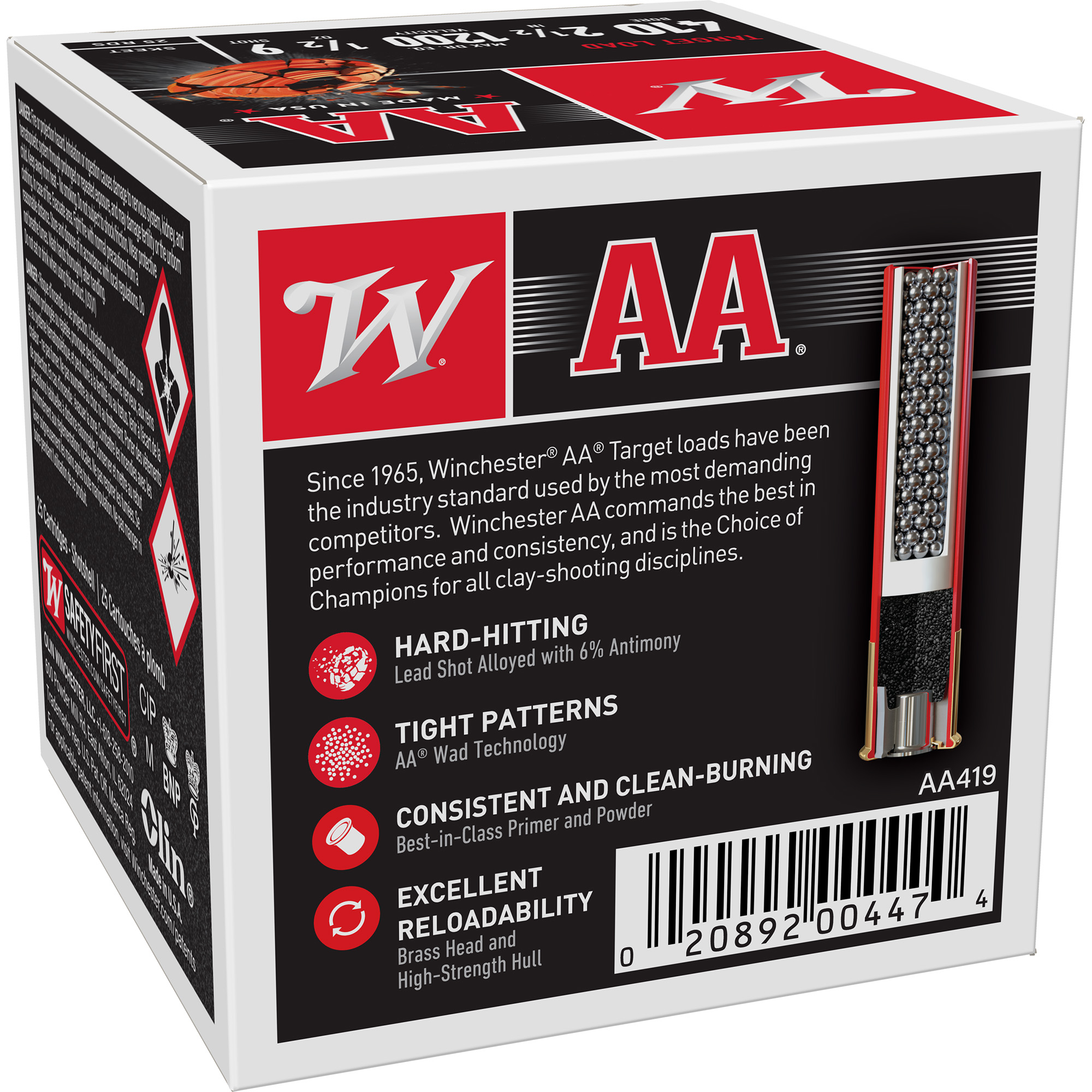 Winchester AA 410 9 Shot – Reliable Target Load, 25 Shells 4 Winchester AA 410 9 Shot – Reliable Target Load, 25 Shells - Image 4