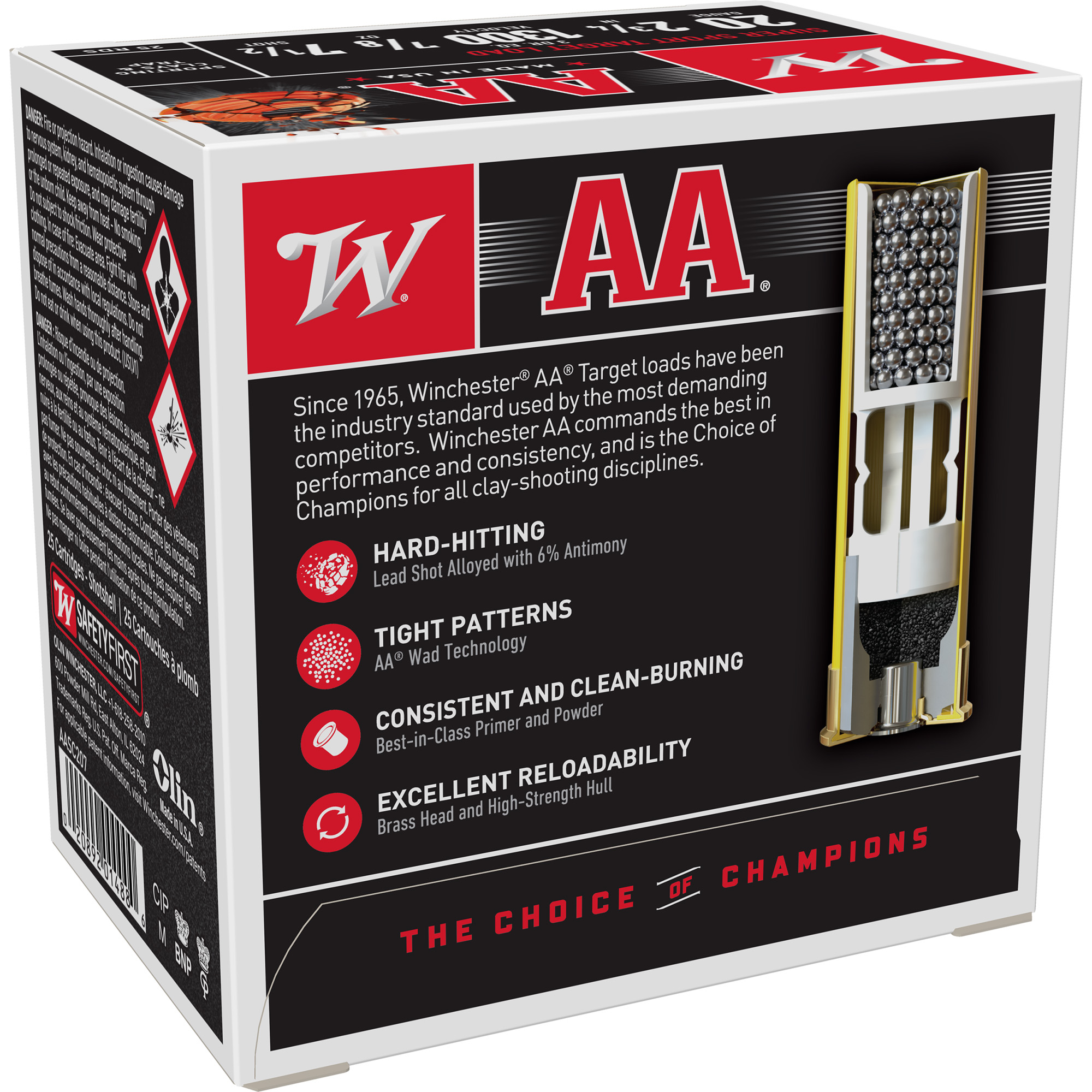 Winchester AA Super Sport 20ga 7.5 Shot – Proven Target Load, 25 Shells 4 Winchester AA Super Sport 20ga 7.5 Shot – Proven Target Load, 25 Shells - Image 4