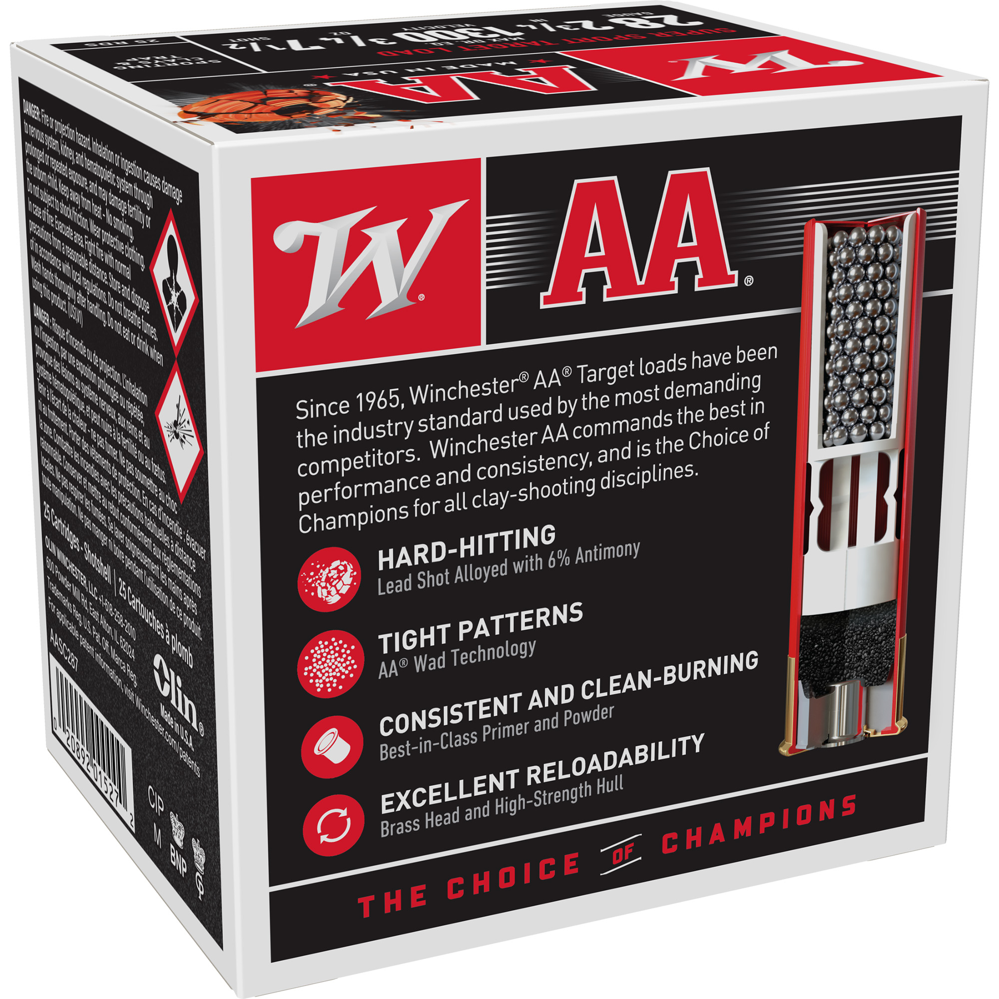Winchester AA Super Sport 28ga 7.5 Shot – Consistent Target Load, 25 Shells 4 Winchester AA Super Sport 28ga 7.5 Shot – Consistent Target Load, 25 Shells - Image 4