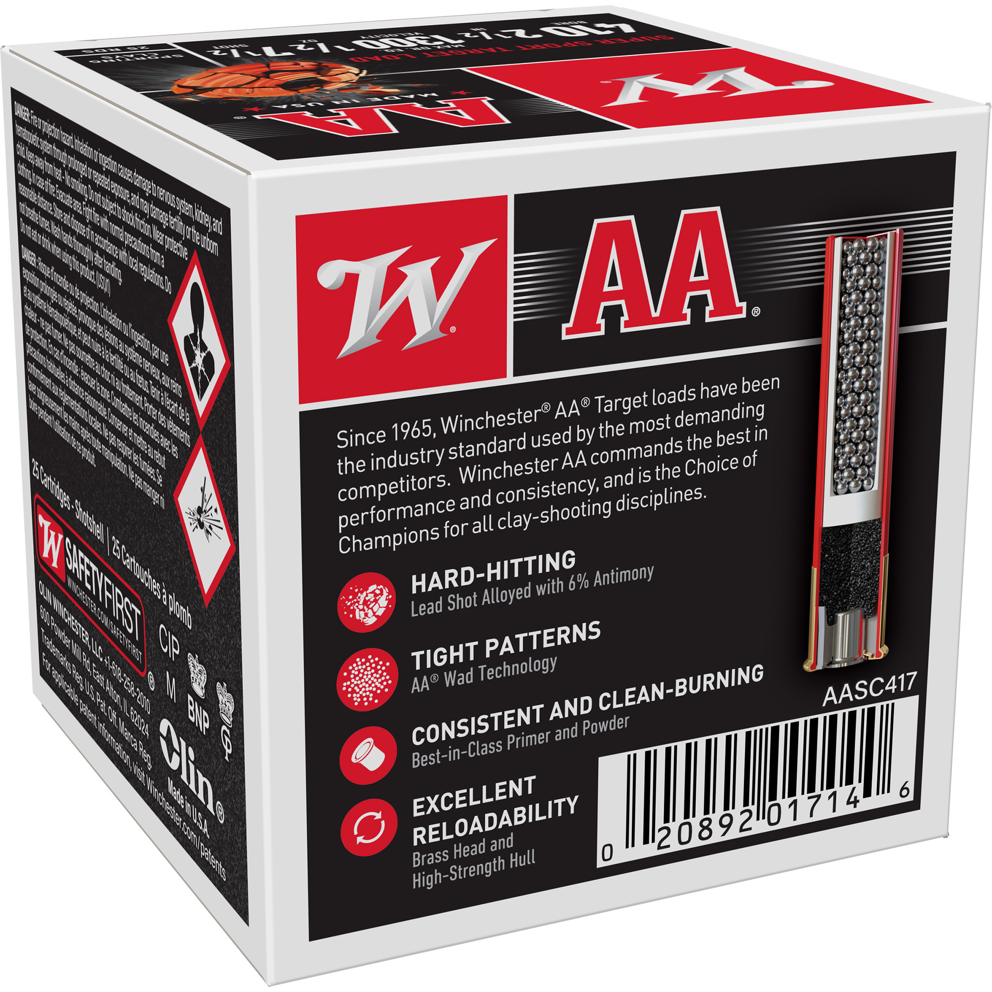 Winchester AA Super Sport 410 7.5 Shot – Proven Target Load, 25 Shells 4 Winchester AA Super Sport 410 7.5 Shot – Proven Target Load, 25 Shells - Image 4
