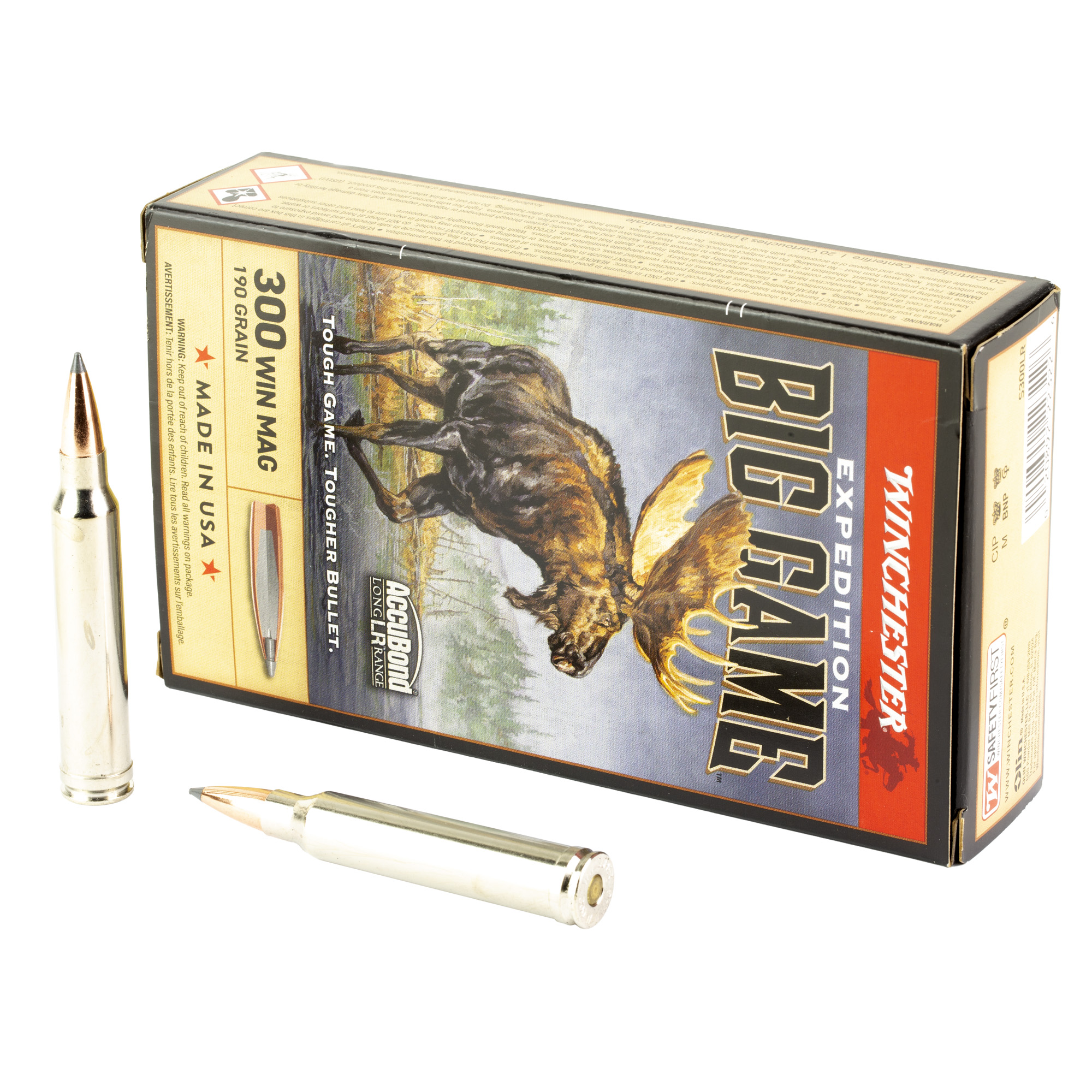 WIN EXPD BIG GM 300 WIN 190GR 500 Rounds - Rifle Ammunition at ...