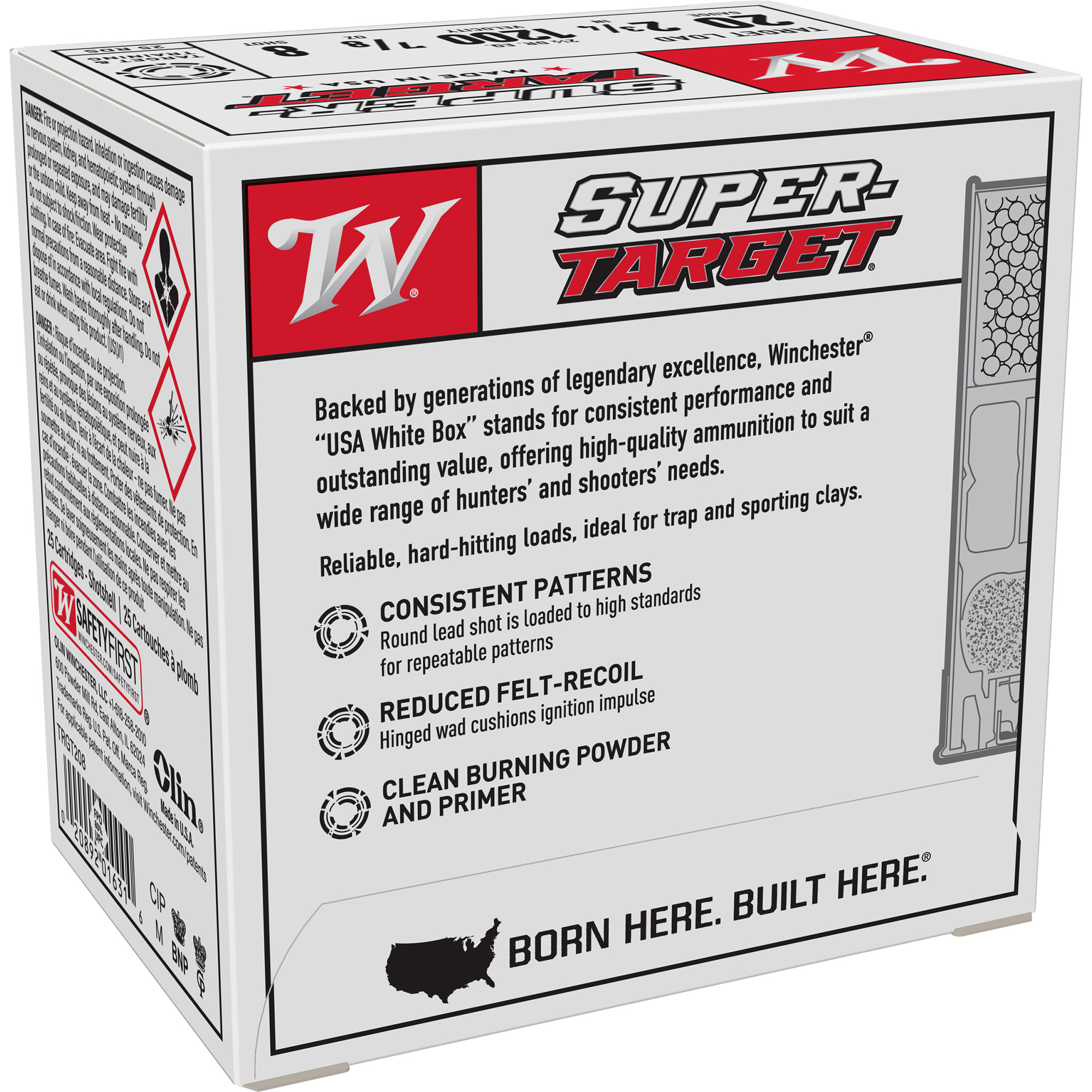 Winchester Super-Target 20ga 8 Shot – Consistent Target Load, 25 Shells 4 Winchester Super-Target 20ga 8 Shot – Consistent Target Load, 25 Shells - Image 4