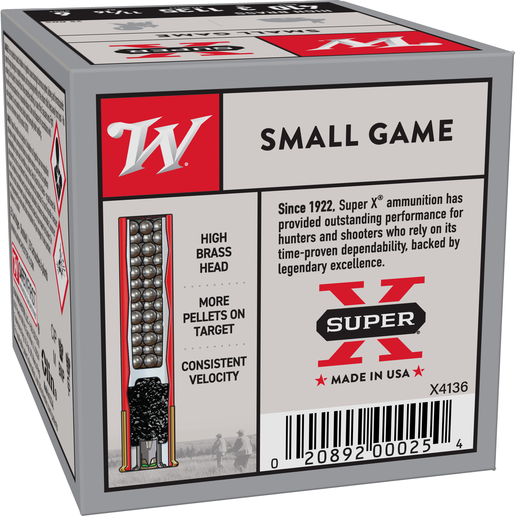 Winchester Super X Heavy 410 3in 6 Shot – Proven Upland Hunting Load, 25 Shells 4 Winchester Super X Heavy 410 3in 6 Shot – Proven Upland Hunting Load, 25 Shells - Image 4