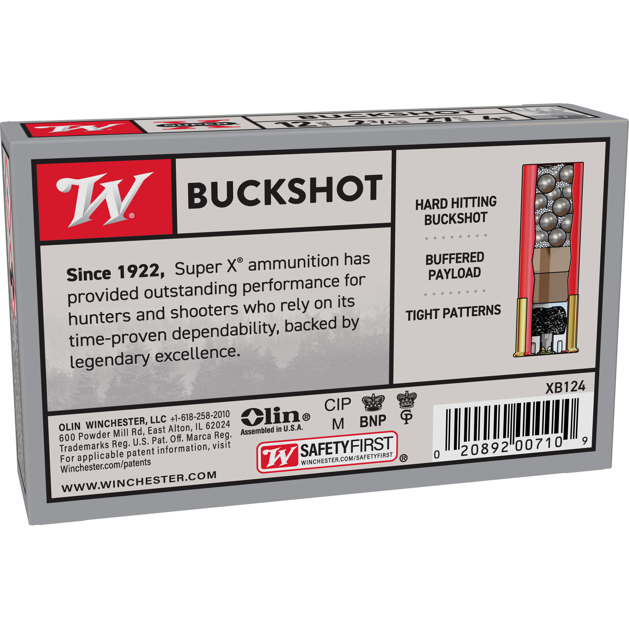 Winchester Super X 12ga 4 Buck – Reliable Buckshot, 5 Shells 3 Winchester Super X 12ga 4 Buck – Reliable Buckshot, 5 Shells - Image 3
