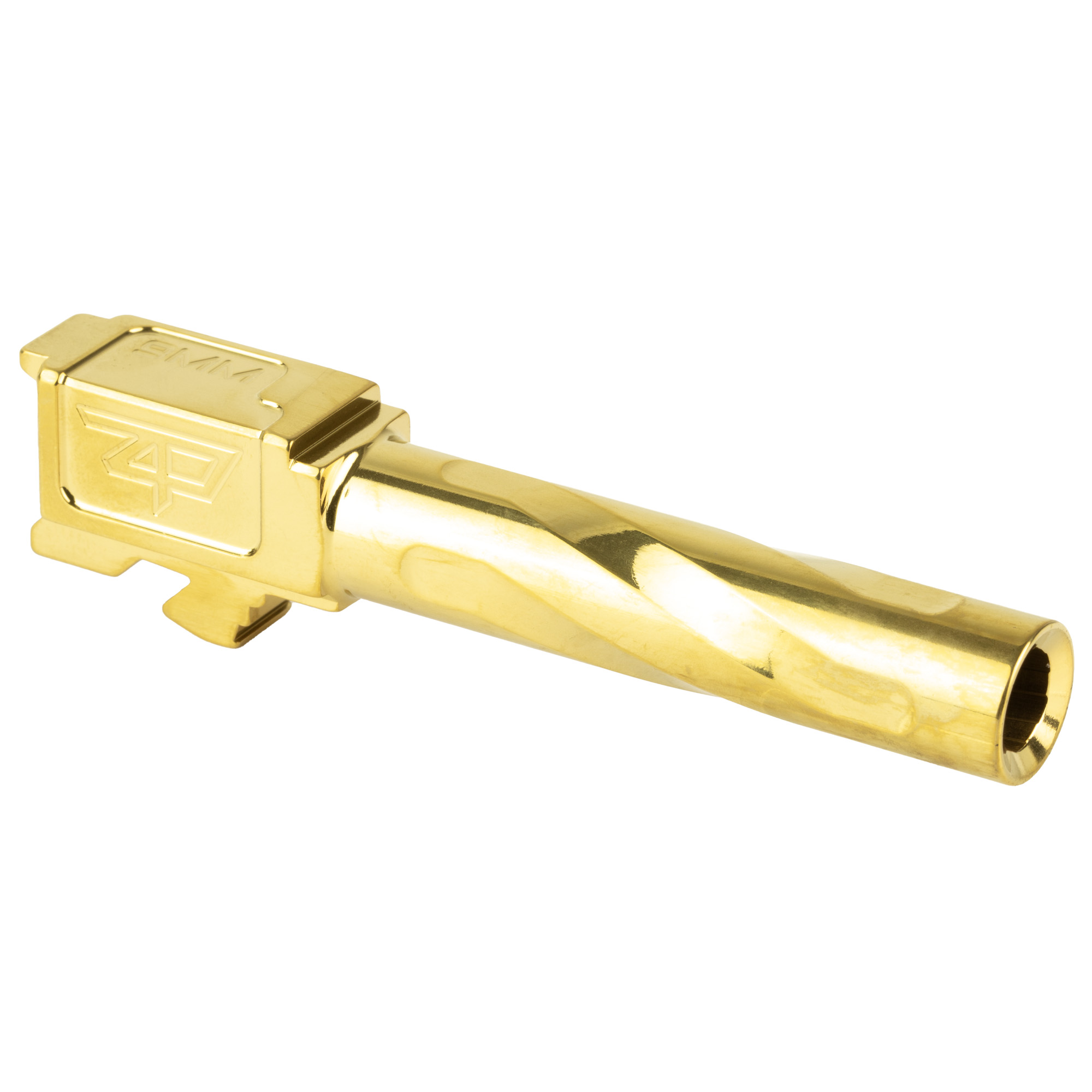 Zaffiri Precision Glock 19 Gen 5 Barrel 9mm 3.95" Gold TiN Flush Crown BA-G-img-1