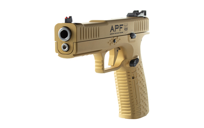 AMPF STRIKE ONE ERGL 9MM 5" 17RD GLD
