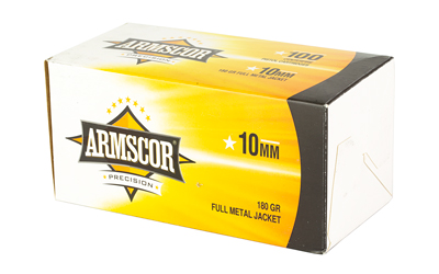 ARMSCOR 10MM 180GR FMJ 100/1200
