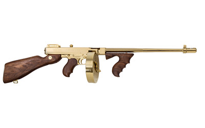 Auto-Ordnance Thompson 1927A-1 Deluxe .45 ACP Titanium Gold Plated Rifle