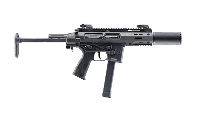 B&T SPC9 SD SBR 9MM 9" 33RD GLK BLK