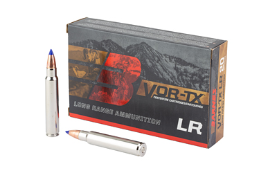 Barnes VOR-TX Long Range Rifle Ammunition 375 Rem Ultra Mag 270 gr LRX-BT (20 Rounds)