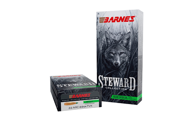 Barnes Steward .22 ARC 69gr Tipped VarmintKing 20-Round Box