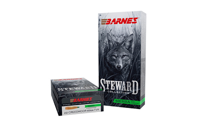 Barnes Steward .22 Creedmoor 69gr Tipped VarmintKing Ammunition