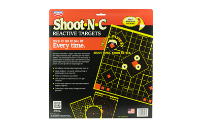 B/C SHT-N-C 12" SIGHT-IN TRGT 5PK