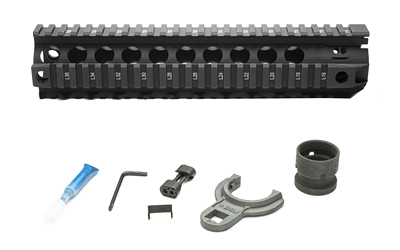BCM GUNFTR QUAD RAIL 556 10" BLK