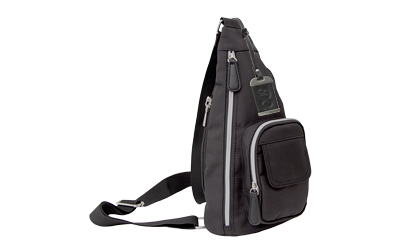 BULLDOG SLING BAG W/HOLSTER BLK